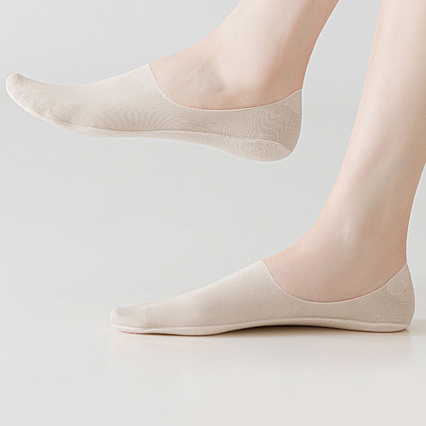 Anna-Kaci Women's Invisible Non-Slip No-Show Socks 6pk