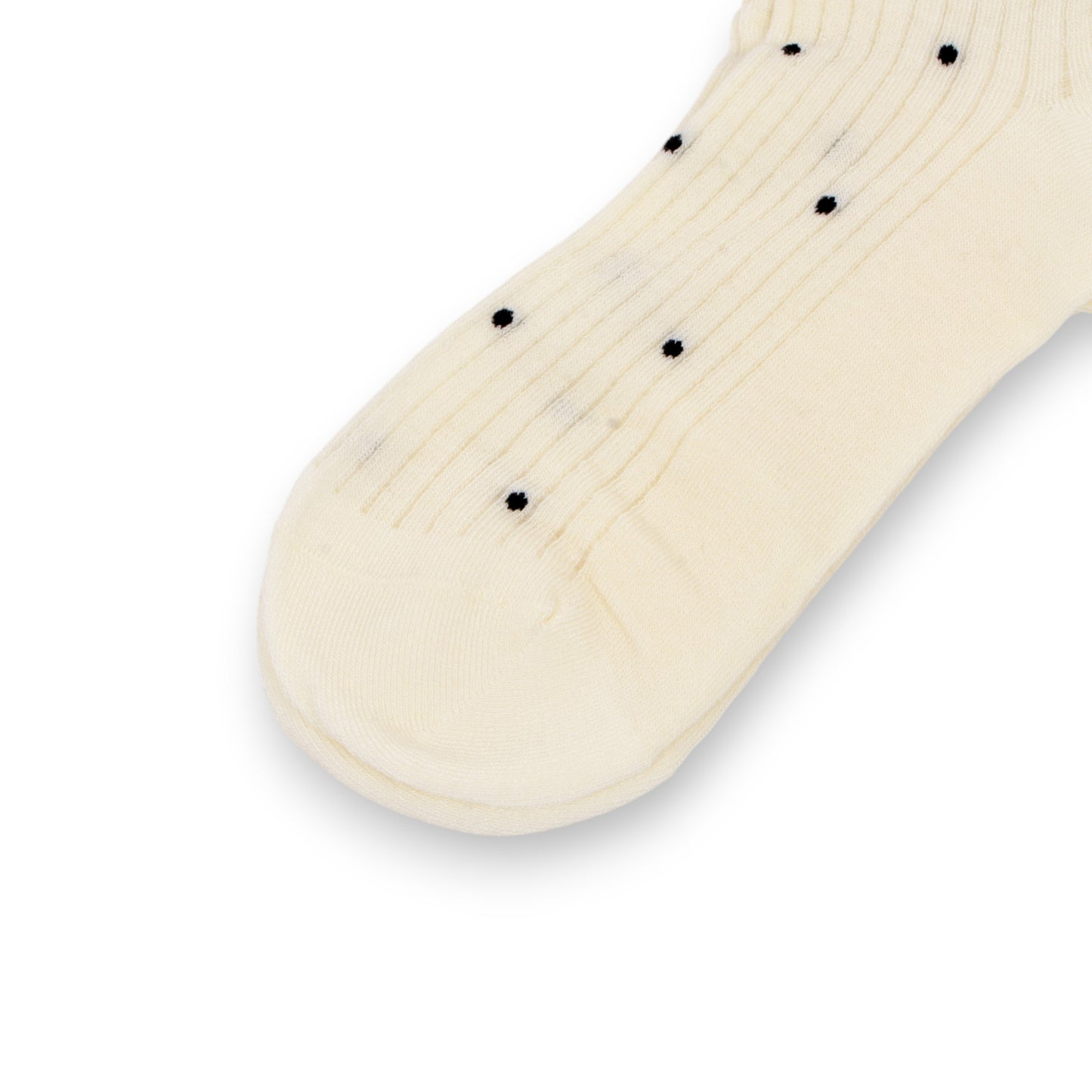 Anna-Kaci 3-Pack Women's Crew Socks with Ribbed Texture and Allover Polka Dot Pattern