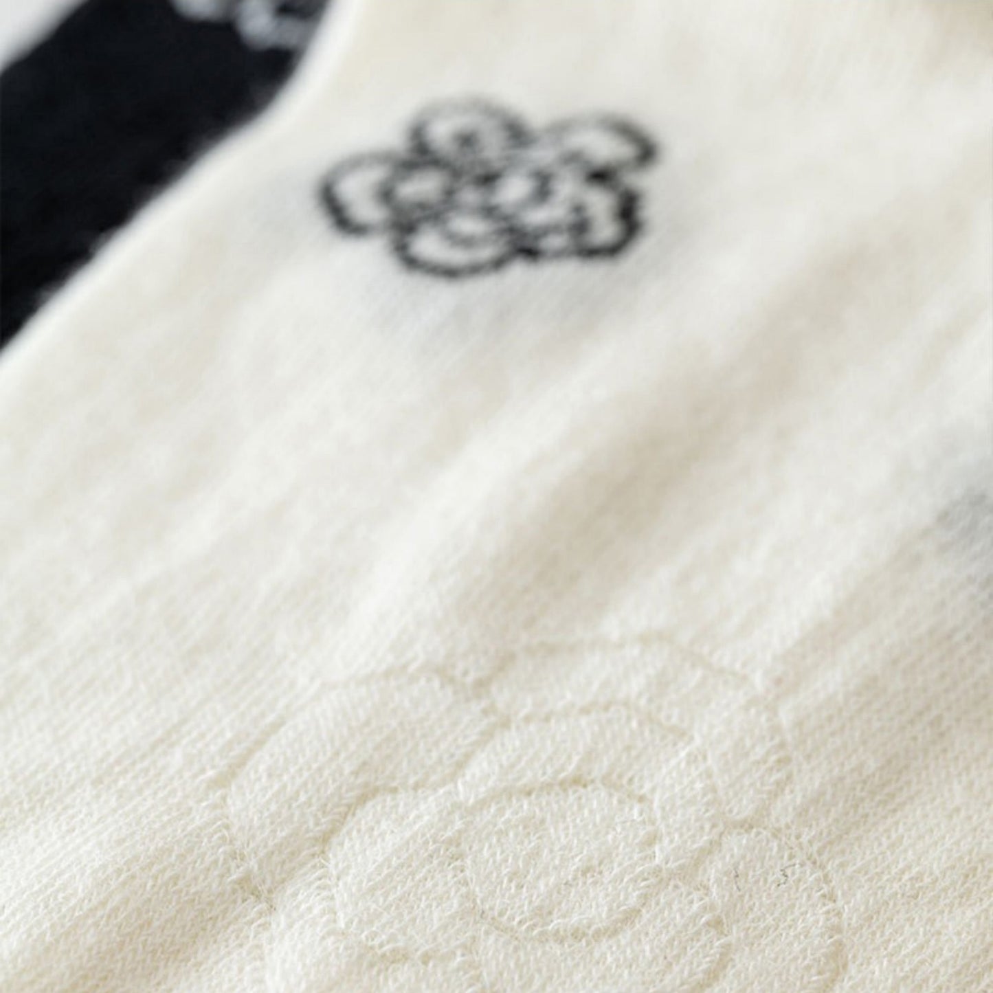 Anna-Kaci Women's 3-Pack Sheer Floral Embroidered Socks with Contrast Ruffle Cuff and Delicate Flower Accents