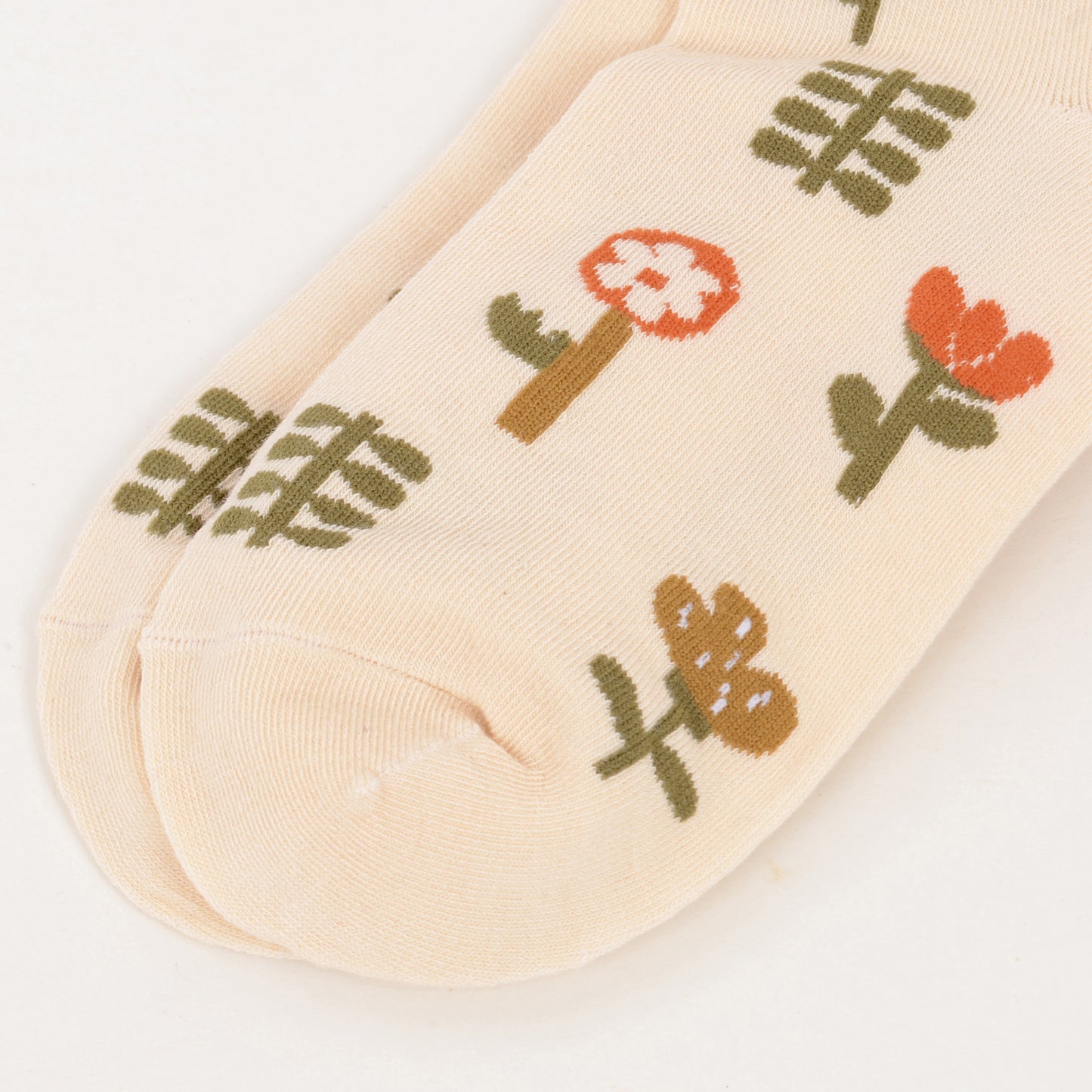 Anna-Kaci Women's 3-Pair Cotton Crew Socks Set with Checkered and Flower Textured Knit Patterns