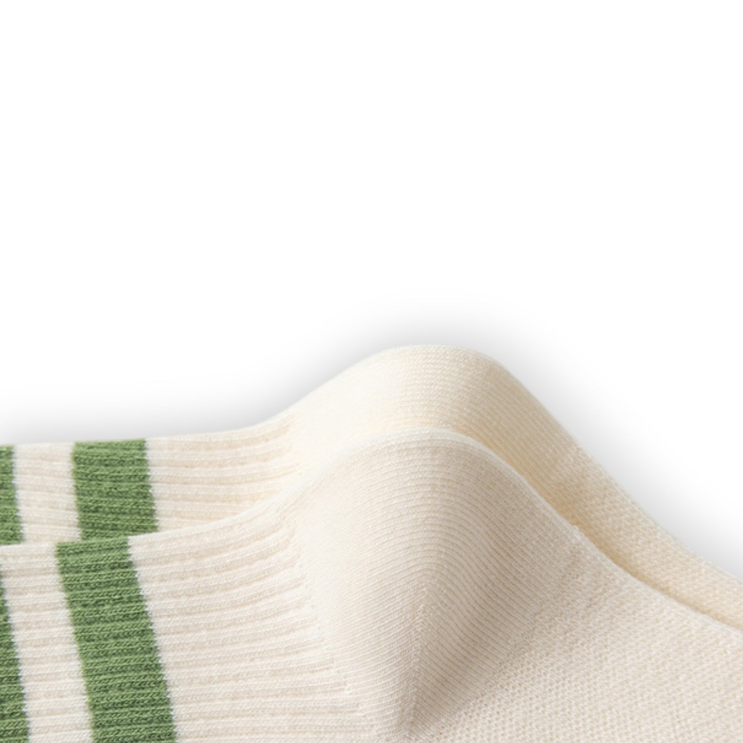 Anna-Kaci Women's 3-Pair Antibacterial and Breathable Ribbed Ankle Socks with Double Stripe Cuffs
