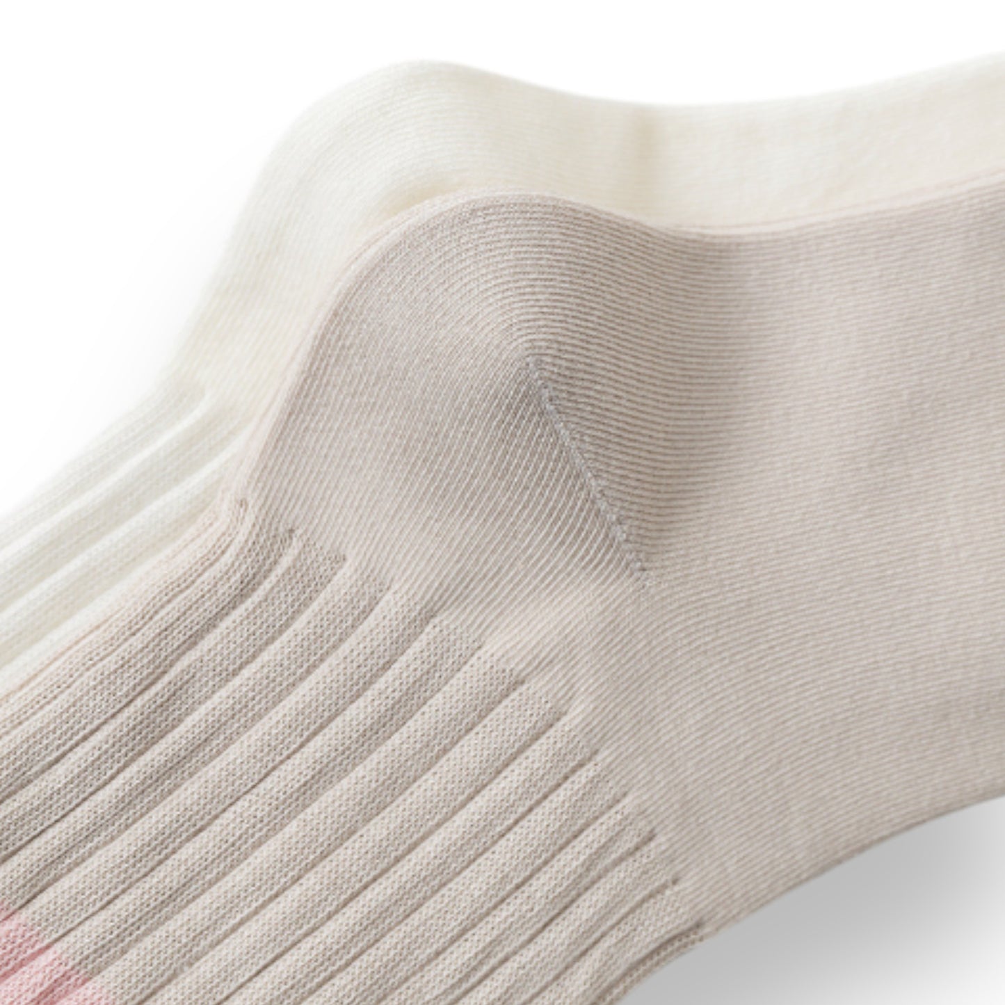 Anna-Kaci Women¡¯s 3-Pack Mid Crew Cotton Socks with Striped Cuffs Ribbed Knit Casual and Easy Matching