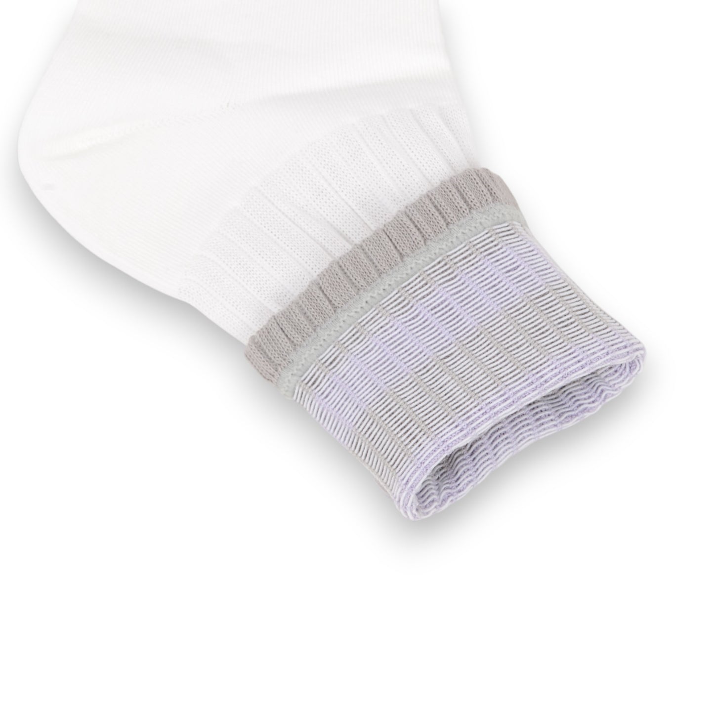 Anna-Kaci Women¡¯s 3-Pack Mid Crew Cotton Socks with Striped Cuffs Ribbed Knit Casual and Easy Matching