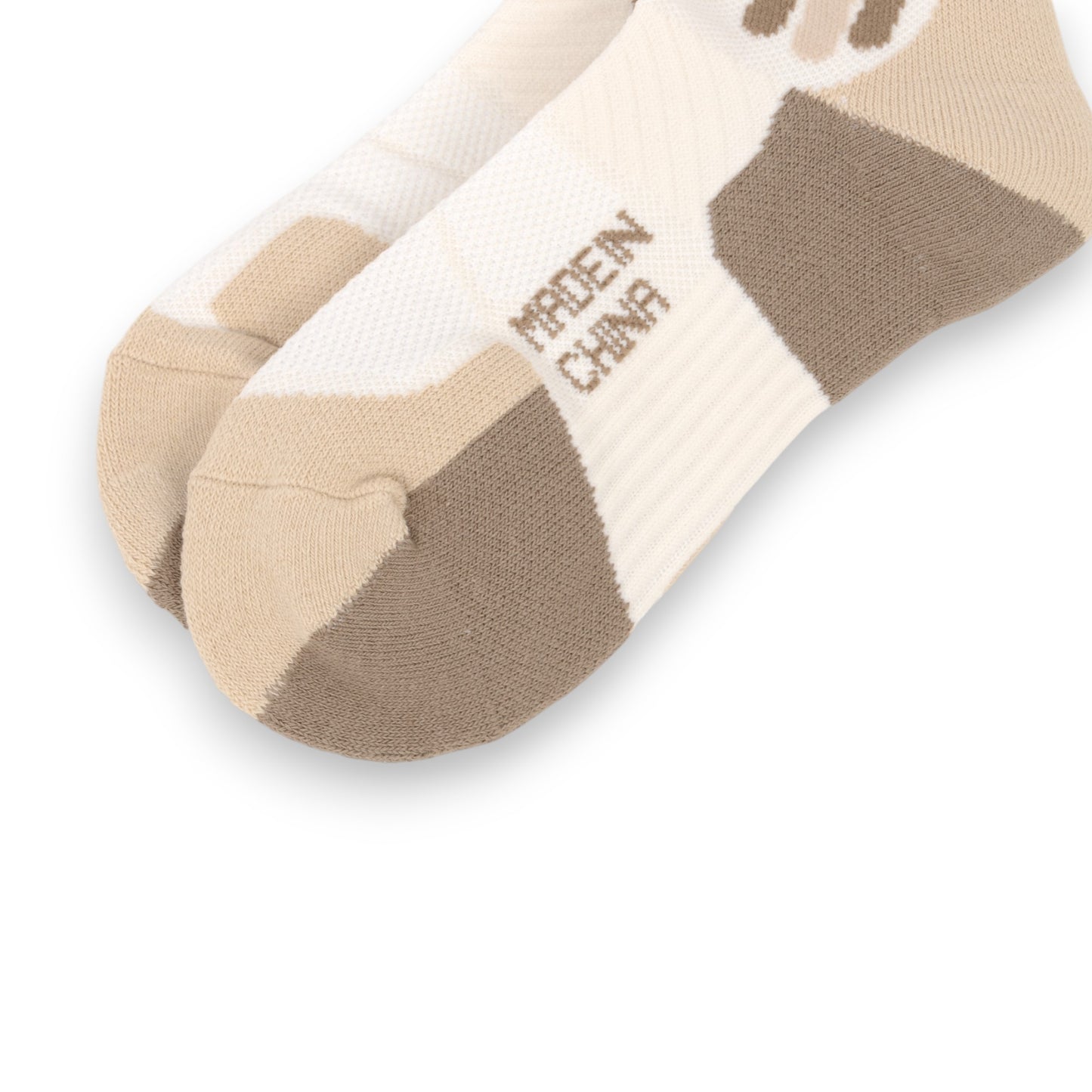 Anna-Kaci Women's 3 Pair Pack Sports Crew Socks with Color Block Toes Cushioned Soles and Ribbed Knit Design