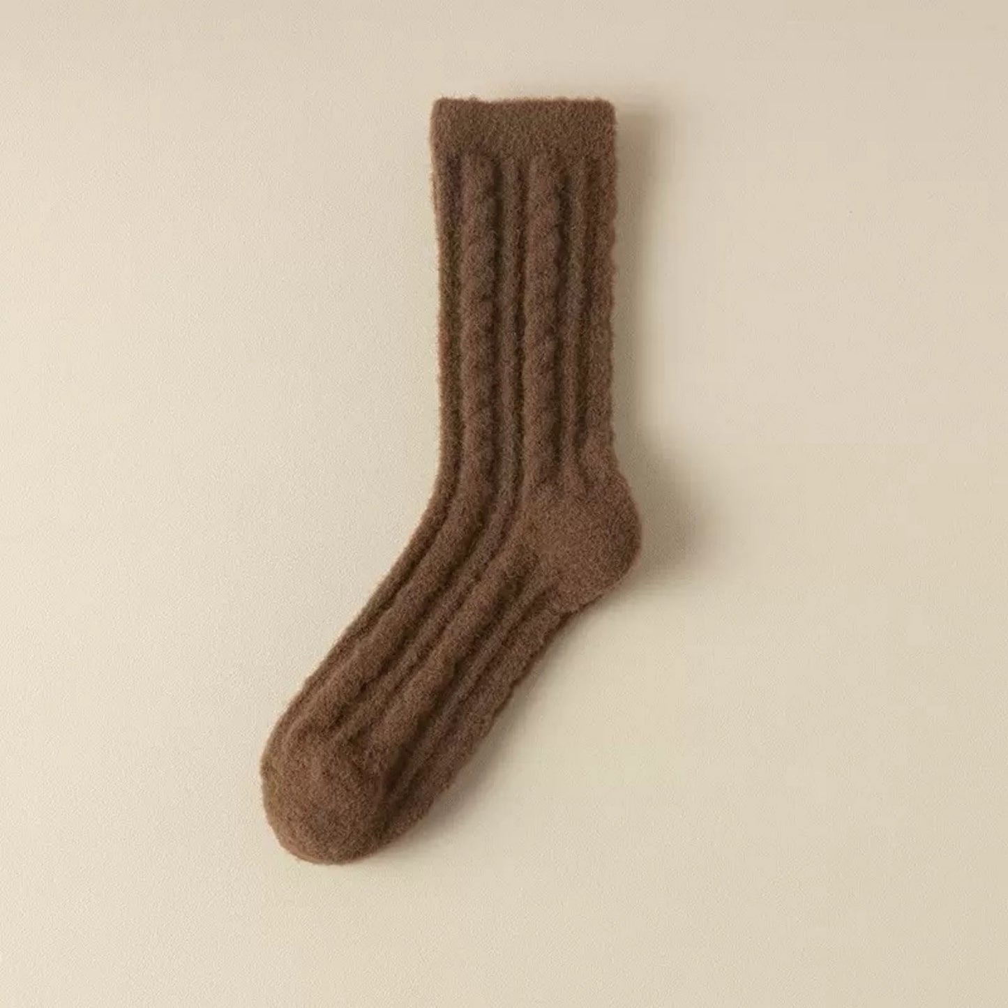 Anna-Kaci Women's 4 Pairs Cable Knit Quarter Socks Soft Stretch Fabric Cozy Everyday Wear