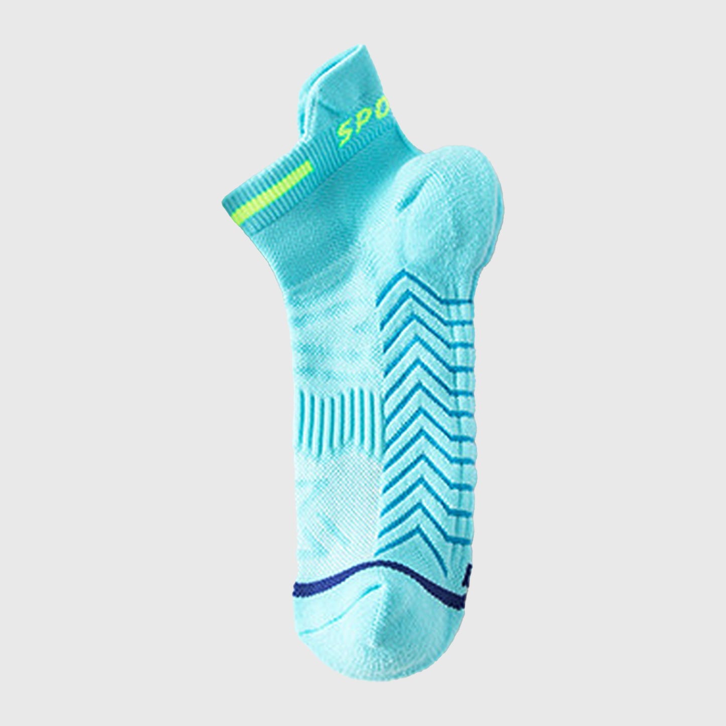 Anna-Kaci women's Anti-Slip Athletic Ankle Socks 6pk - for Running & Training