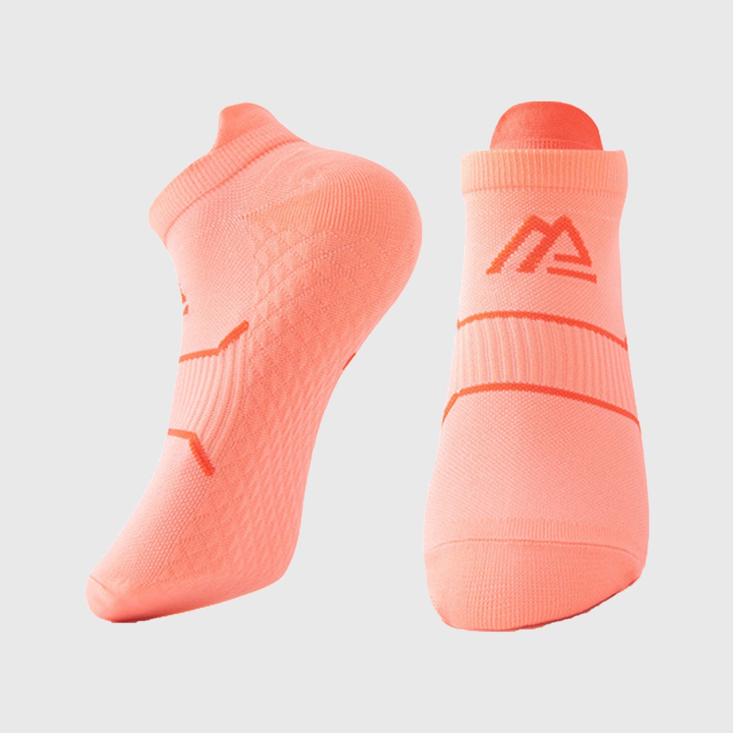 Anna-Kaci Men's Athletic Ankle Socks 6pk with Geometric Design
