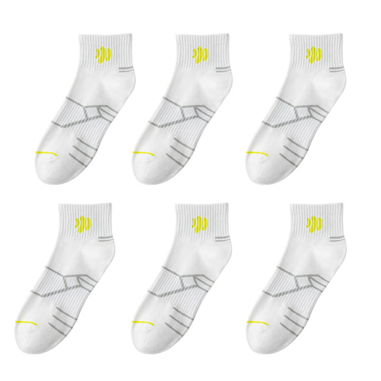 Anna-Kaci Men's Breathable Athletic Ankle Socks 6pk