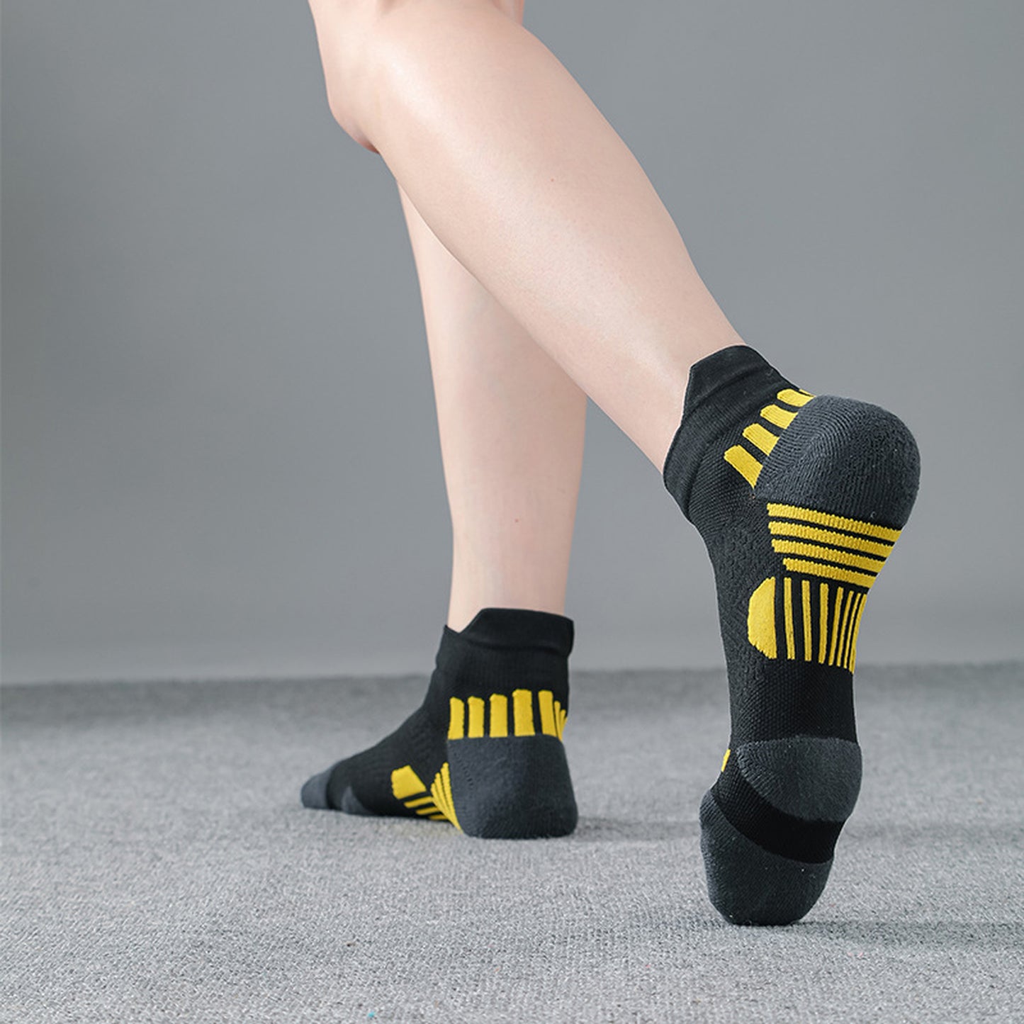 Anna-Kaci Men's 6pk Sports Athletic Ankle Socks