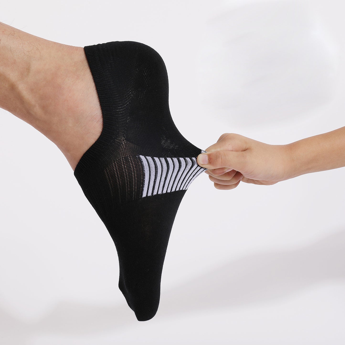 Anna-Kaci Men's 6pk Breathable No - Show Athletic Socks