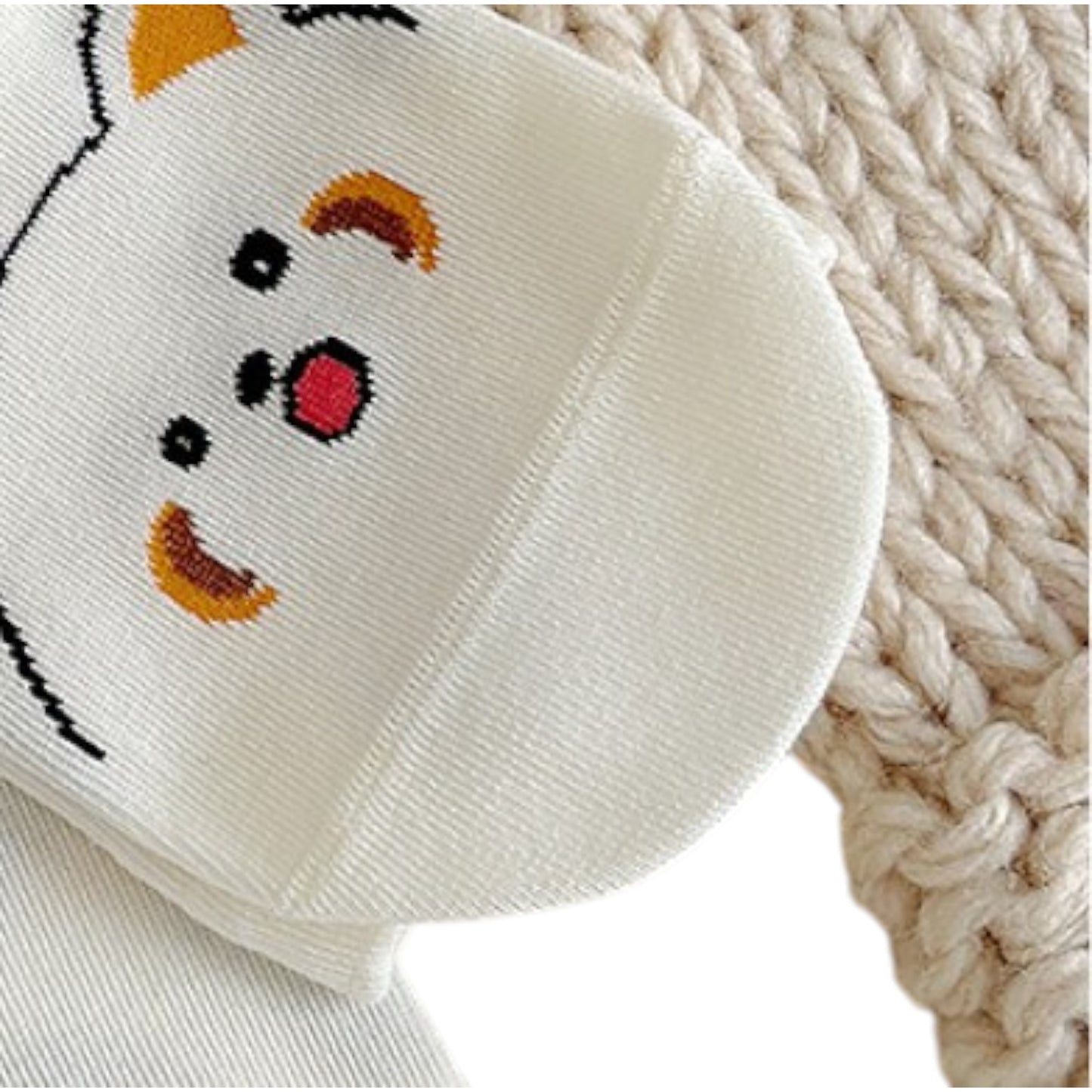 Anna-Kaci Women's 3-Pair Cotton Blend Socks with Cute Animal Designs Breathable and Comfortable