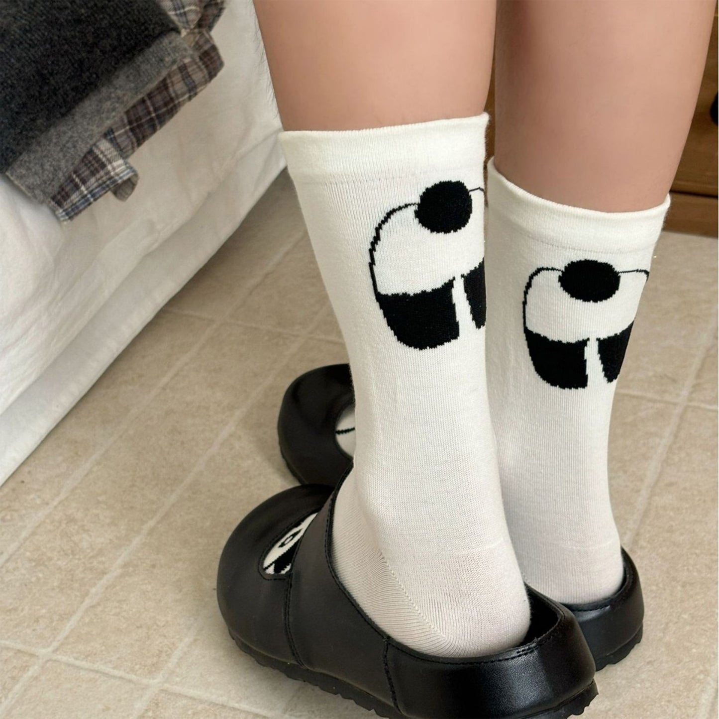 Anna-Kaci Women's 3-Pair Cotton Blend Socks with Cute Animal Designs Breathable and Comfortable