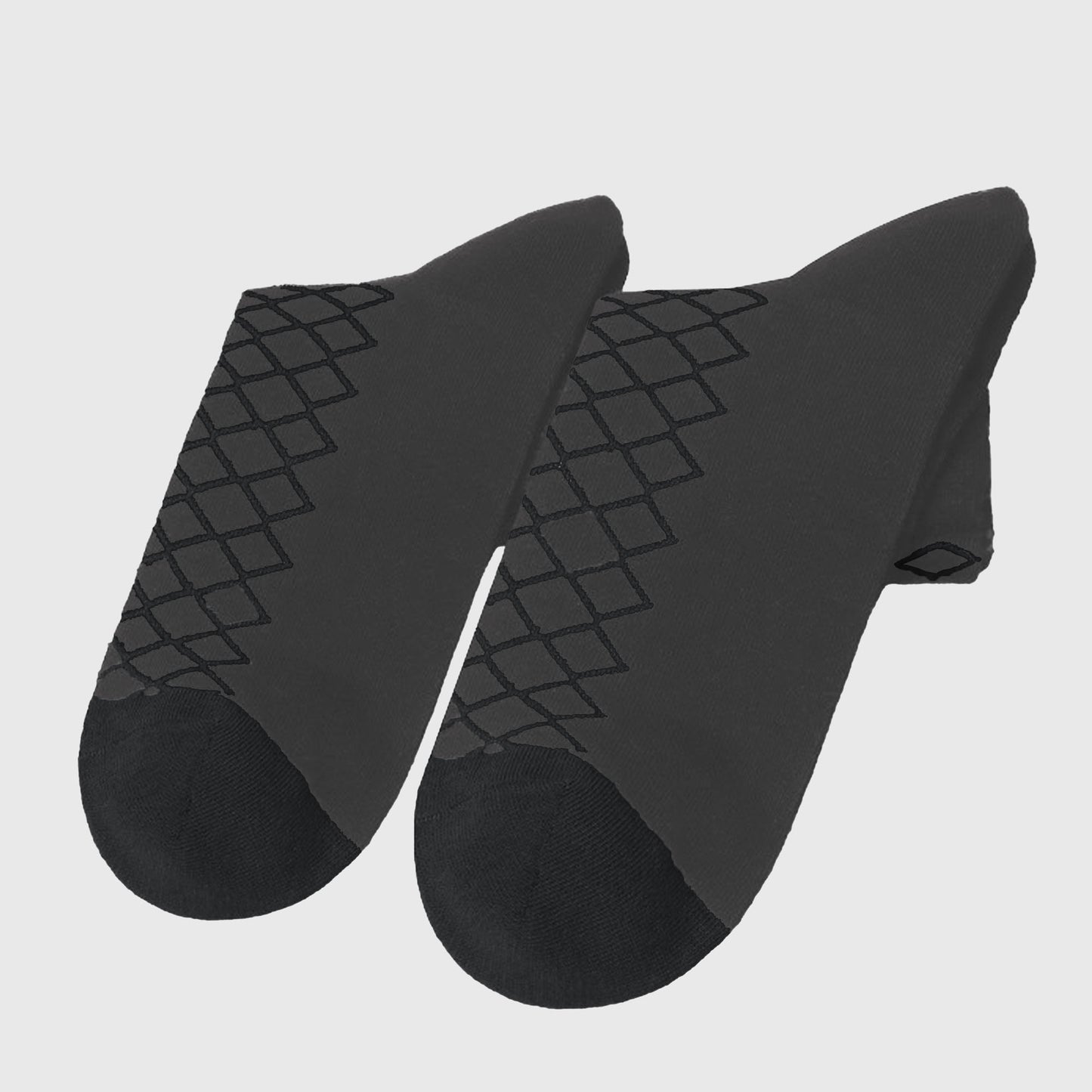 Anna-Kaci 6pk Men's Socks with Geometric Pattern