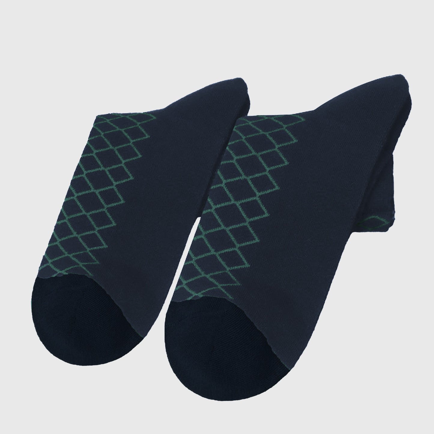 Anna-Kaci 6pk Men's Socks with Geometric Pattern