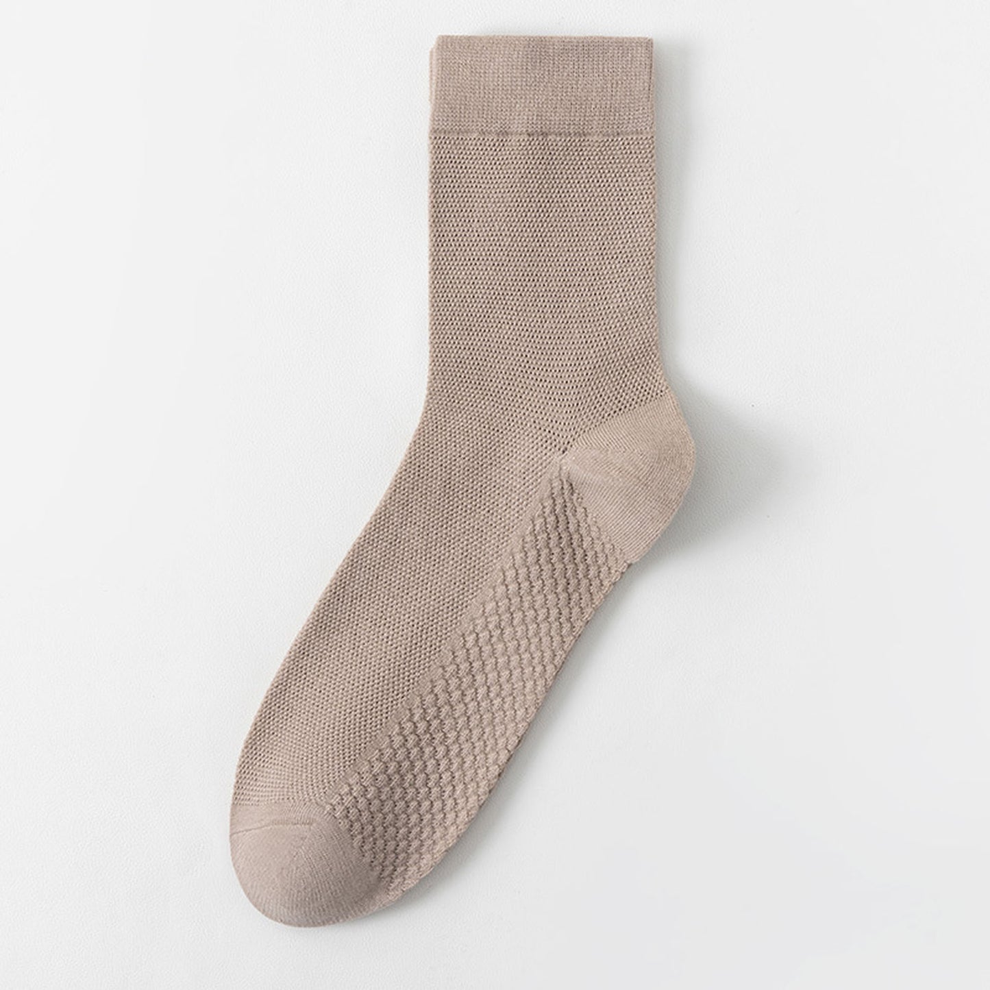 Anna-Kaci Men's Breathable Ankle Socks 6pk with Honeycomb Structure