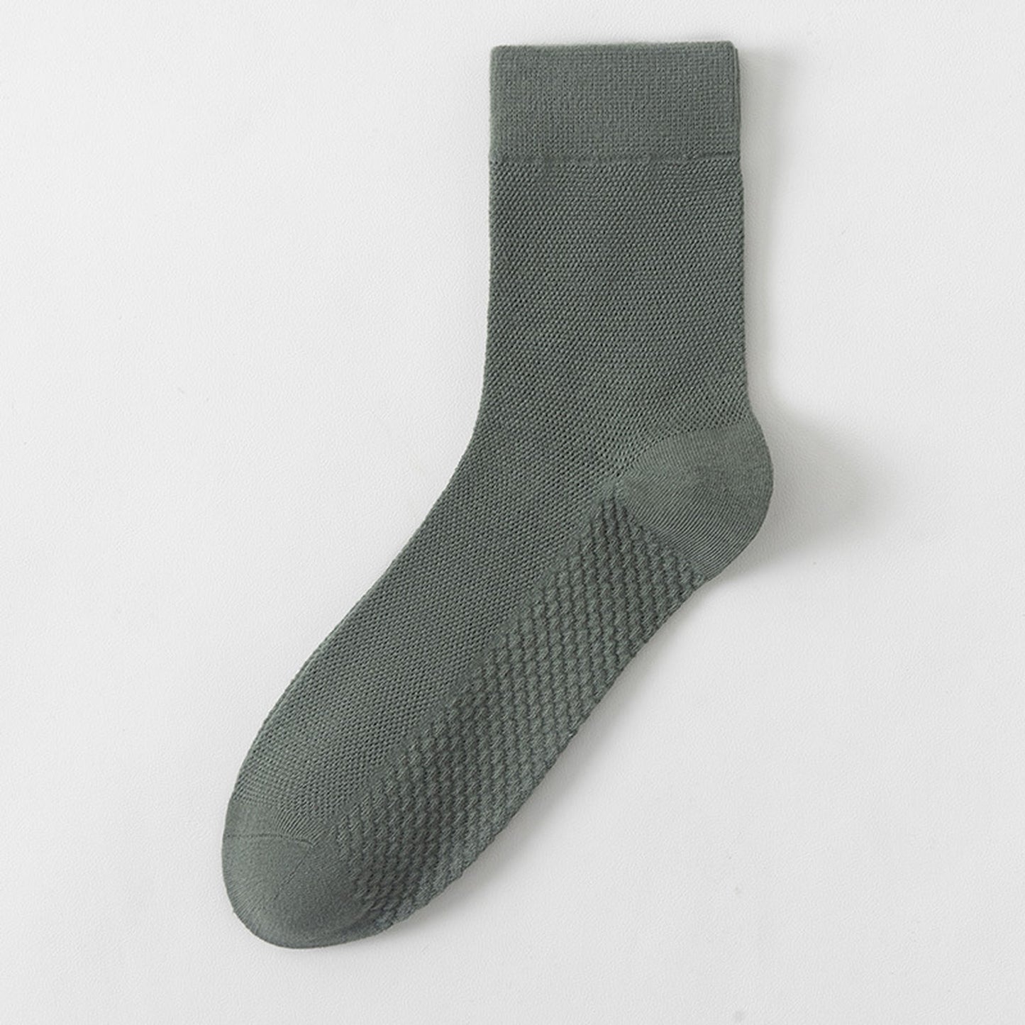 Anna-Kaci Men's Breathable Ankle Socks 6pk with Honeycomb Structure