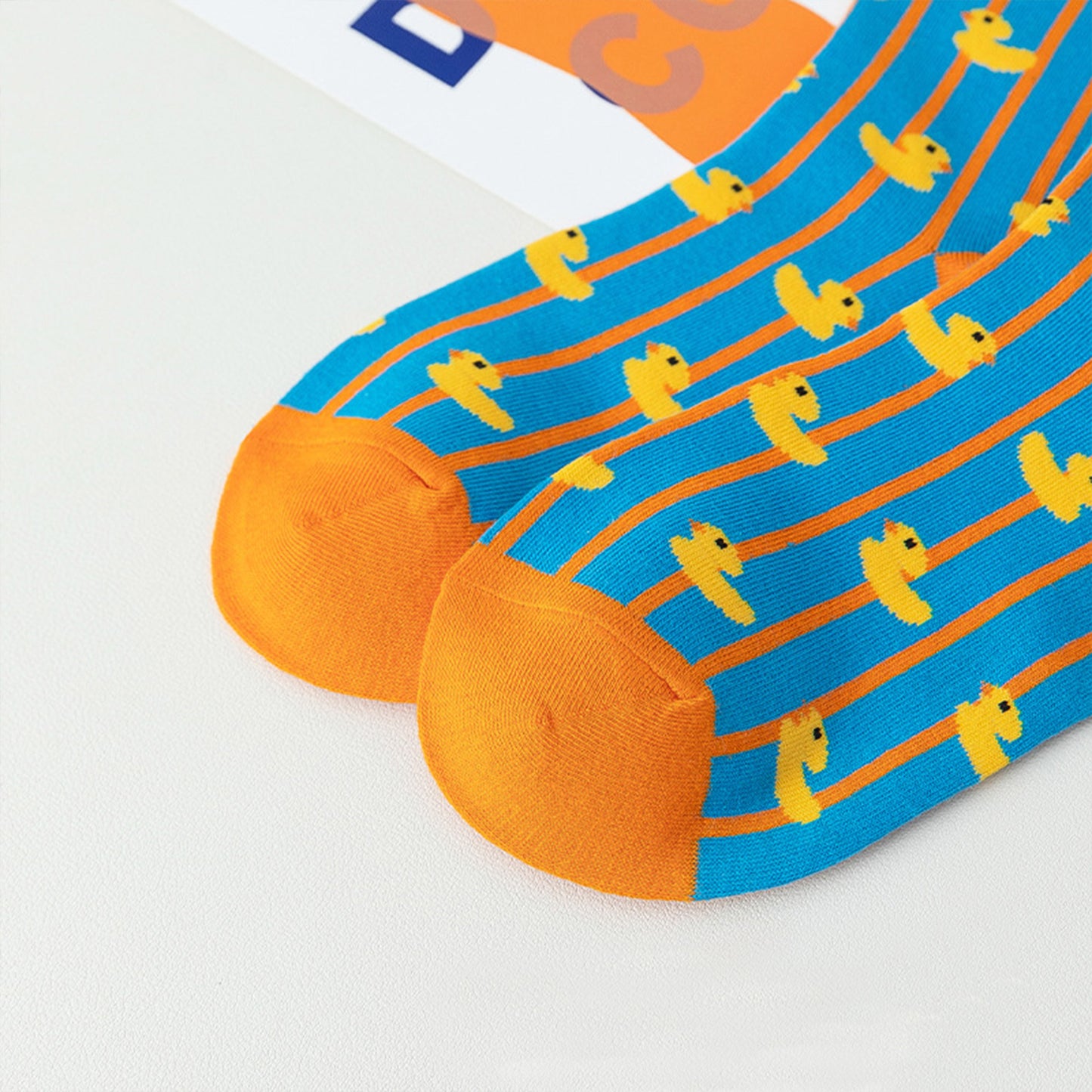 Anna-Kaci Women's Colorful Cotton Socks with Fun Cartoon Animal Patterns Breathable Soft