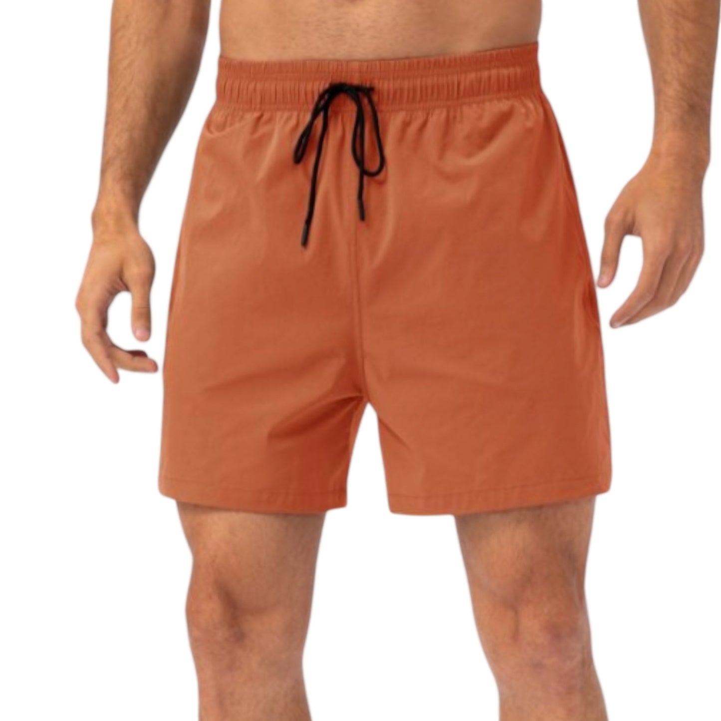 Anna-Kaci Active Men's Quick-Dry Athletic Shorts with Adjustable Drawstring Waist and Side Pockets for Active Training