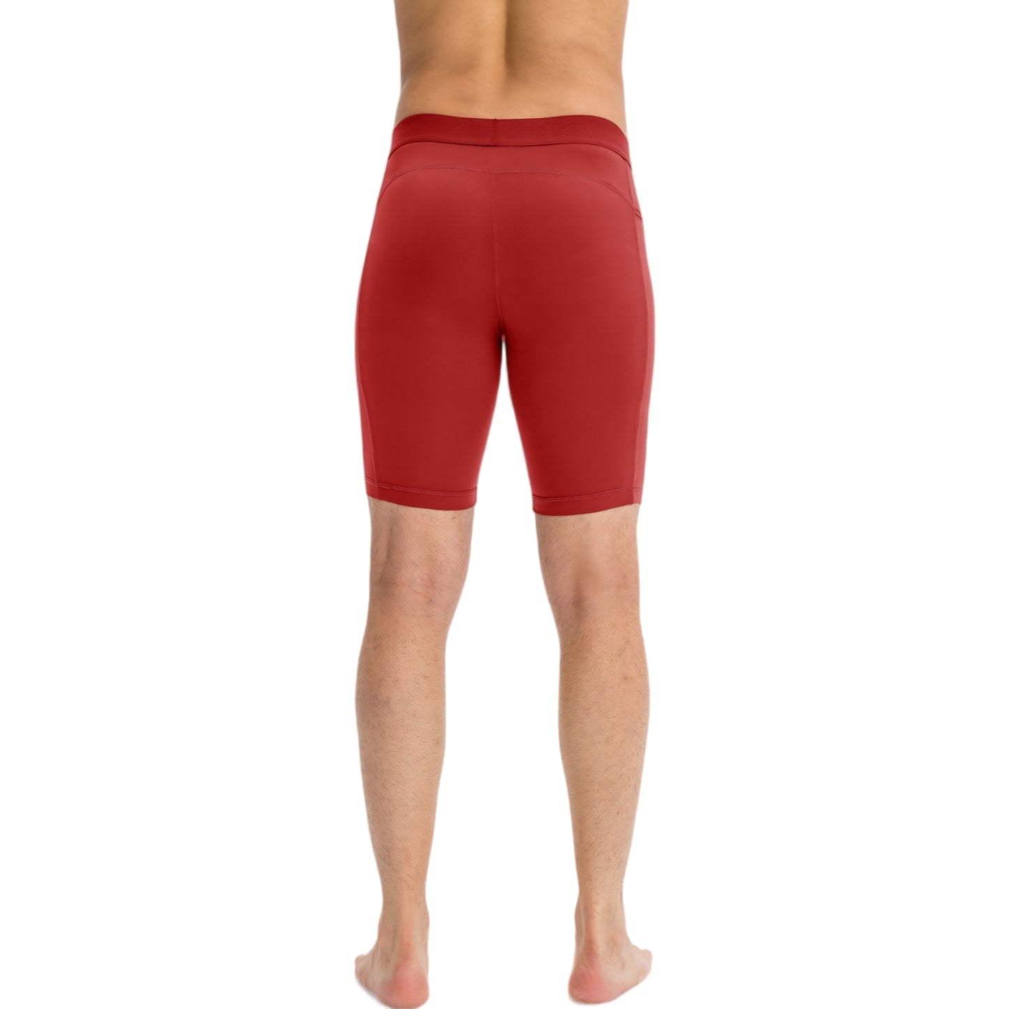Anna-Kaci Active Men's Compression Biker Shorts with Side Pockets and Moisture-Wicking Stretch Fabric