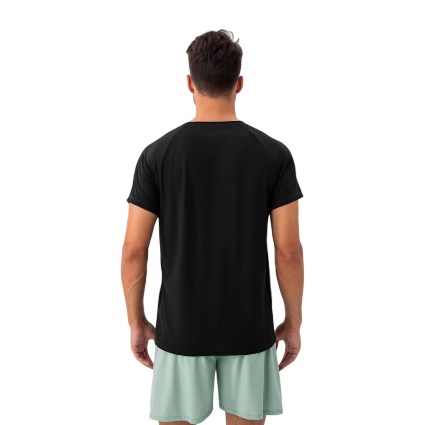 Anna-Kaci Active Men's Lightweight Performance T-Shirt with Moisture-Wicking Fabric and Raglan Sleeves