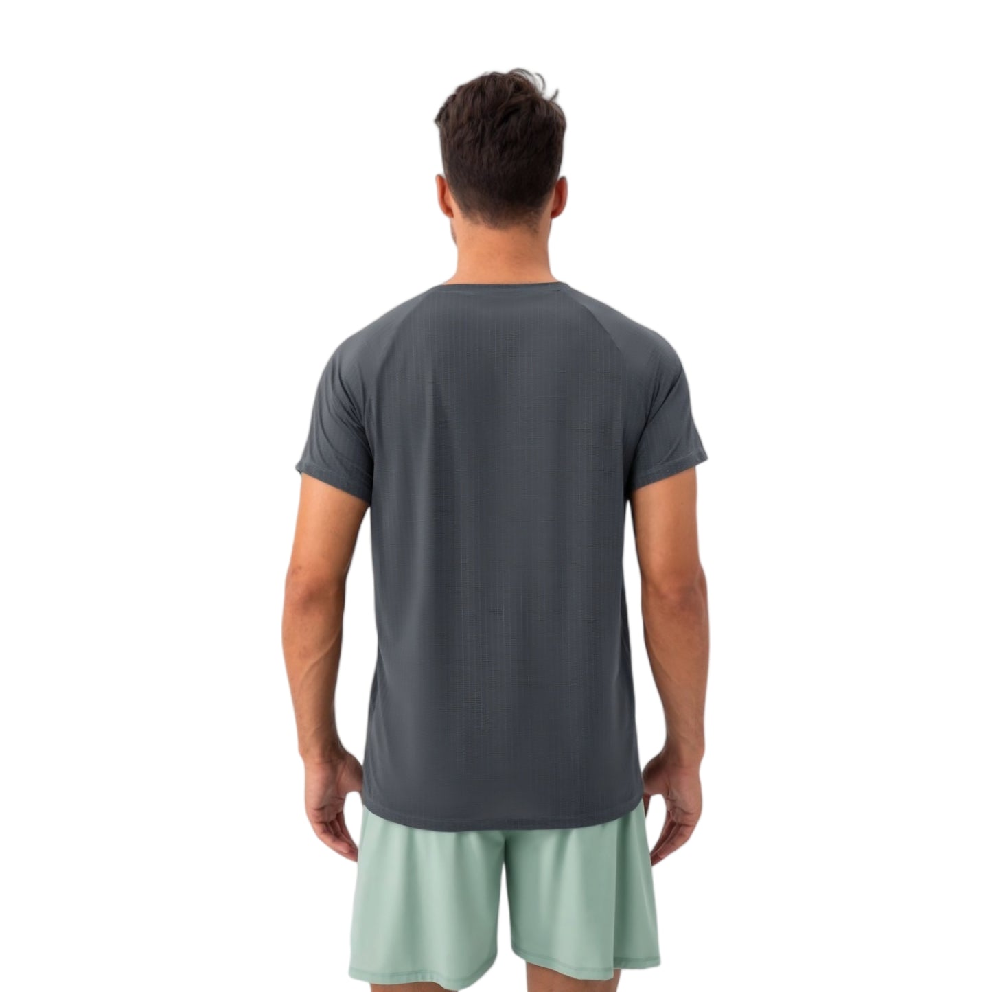 Anna-Kaci Active Men's Lightweight Performance T-Shirt with Moisture-Wicking Fabric and Raglan Sleeves