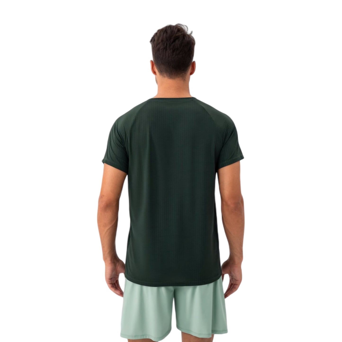 Anna-Kaci Active Men's Lightweight Performance T-Shirt with Moisture-Wicking Fabric and Raglan Sleeves