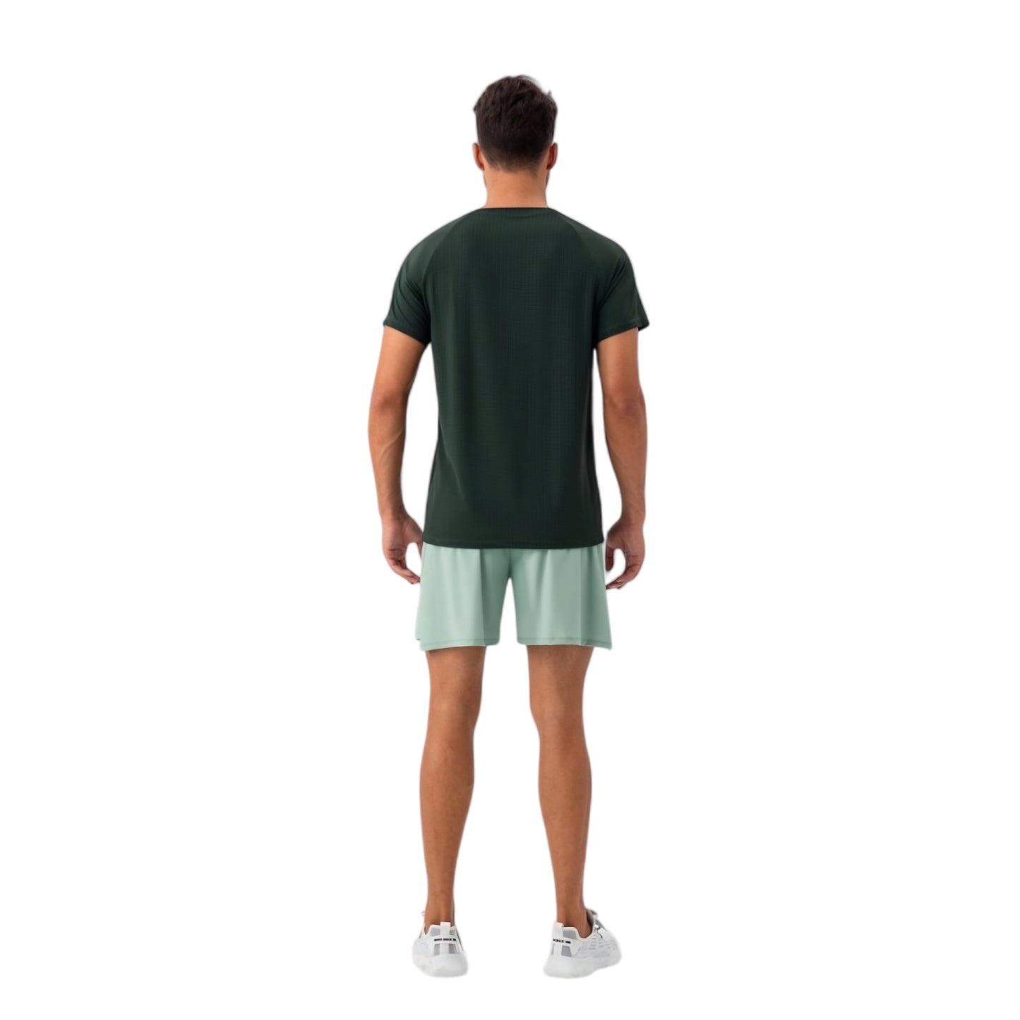 Anna-Kaci Active Men's Lightweight Performance T-Shirt with Moisture-Wicking Fabric and Raglan Sleeves