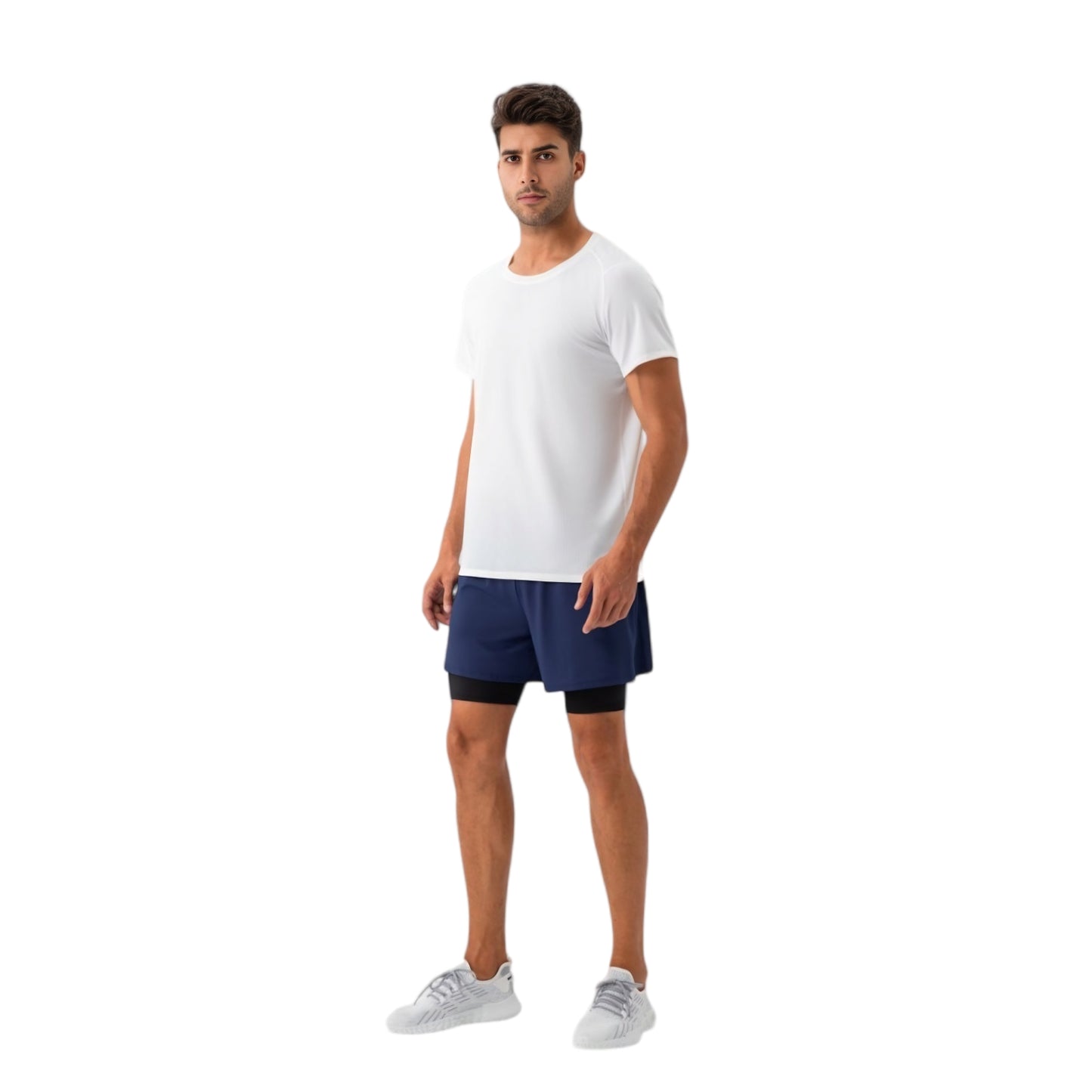 Anna-Kaci Active Men's Lightweight Performance T-Shirt with Moisture-Wicking Fabric and Raglan Sleeves