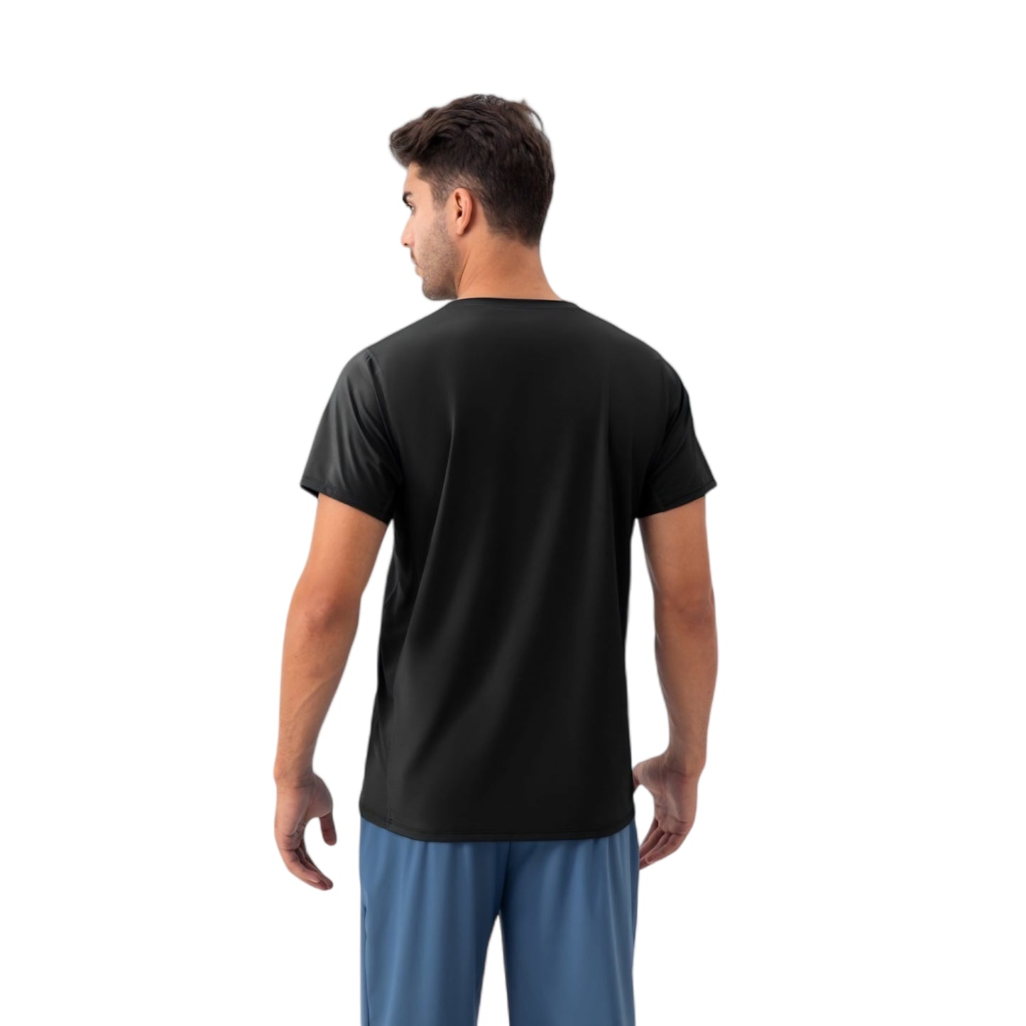 Anna-Kaci Active Men's Classic Fit Athletic T-Shirt with Quick-Dry Fabric and Short Sleeves