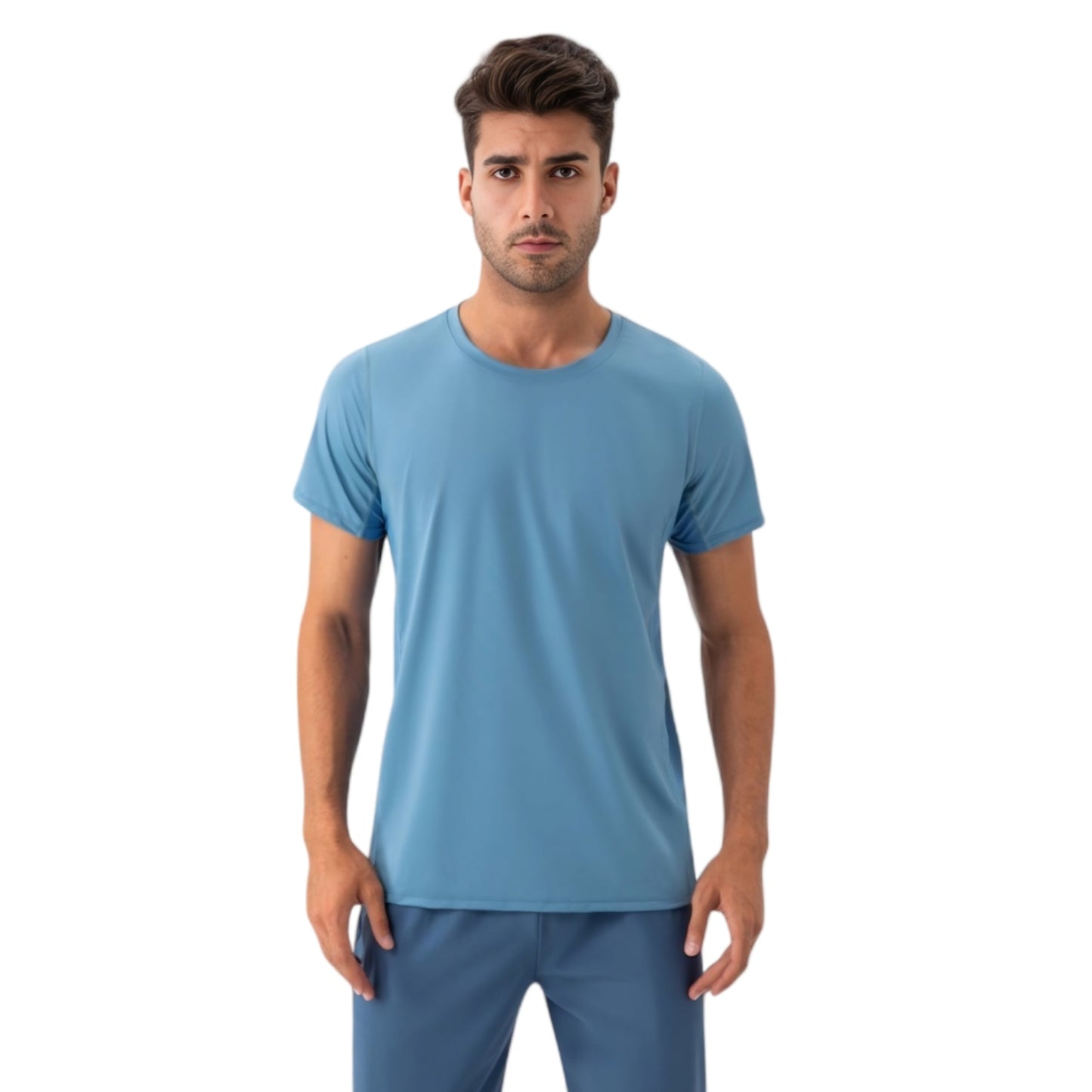 Anna-Kaci Active Men's Classic Fit Athletic T-Shirt with Quick-Dry Fabric and Short Sleeves