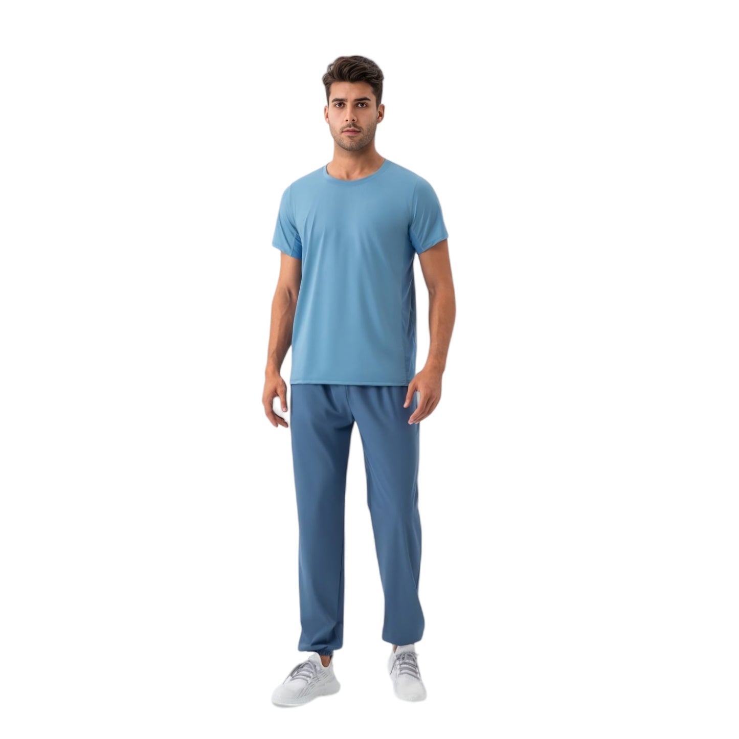 Anna-Kaci Active Men's Classic Fit Athletic T-Shirt with Quick-Dry Fabric and Short Sleeves