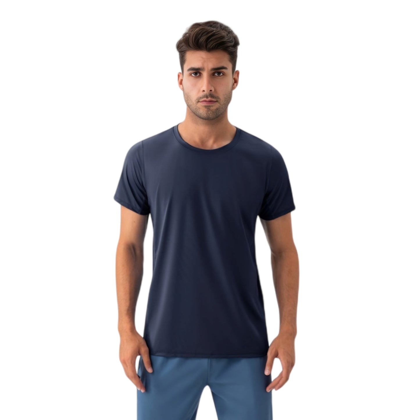 Anna-Kaci Active Men's Classic Fit Athletic T-Shirt with Quick-Dry Fabric and Short Sleeves