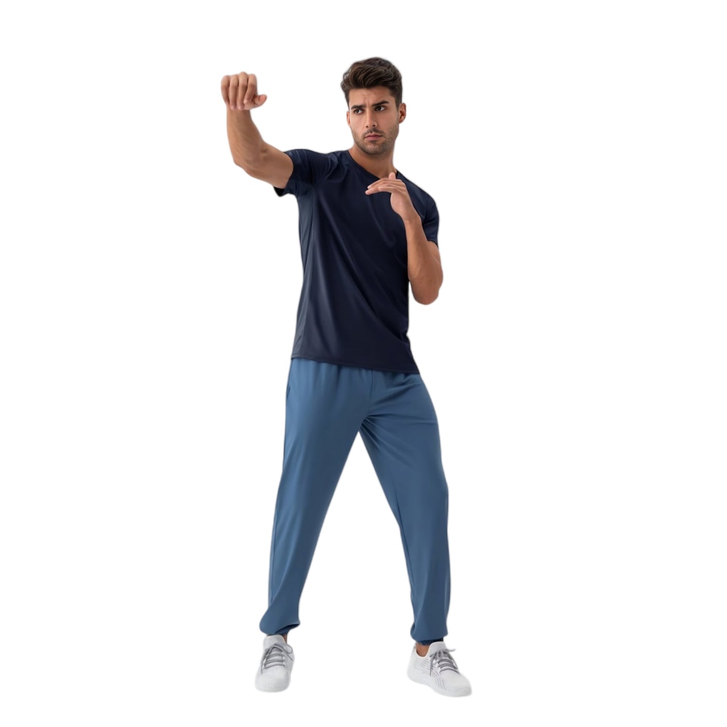 Anna-Kaci Active Men's Classic Fit Athletic T-Shirt with Quick-Dry Fabric and Short Sleeves
