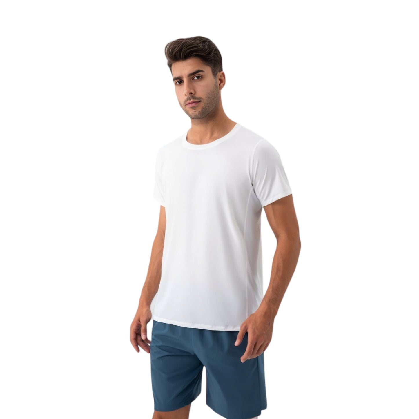 Anna-Kaci Active Men's Classic Fit Athletic T-Shirt with Quick-Dry Fabric and Short Sleeves
