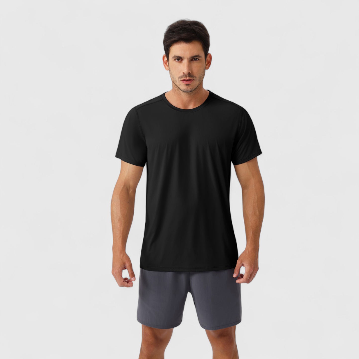 Anna-Kaci Active Men's Moisture-Wicking Short Sleeve T-Shirt with Soft Lightweight Fabric and Athletic Fit