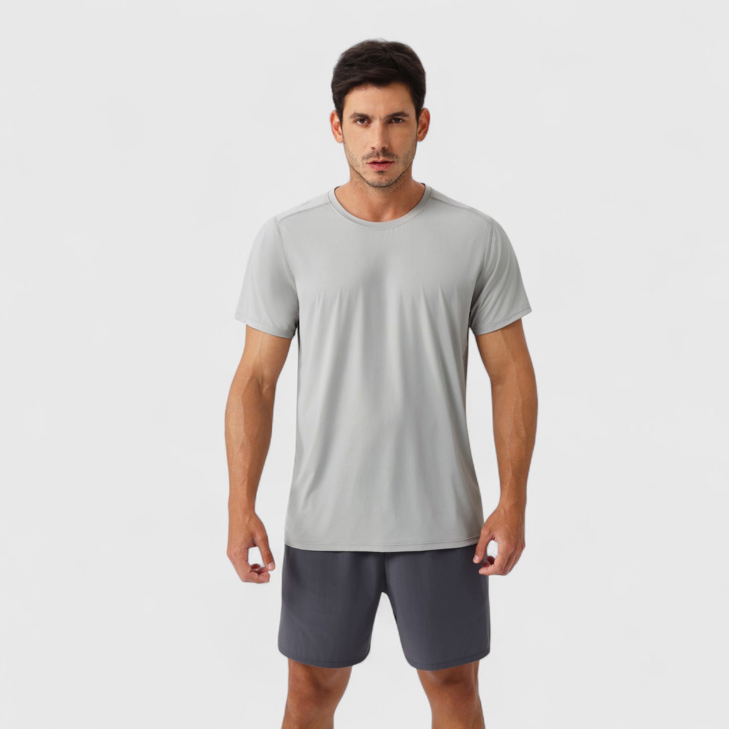 Anna-Kaci Active Men's Moisture-Wicking Short Sleeve T-Shirt with Soft Lightweight Fabric and Athletic Fit