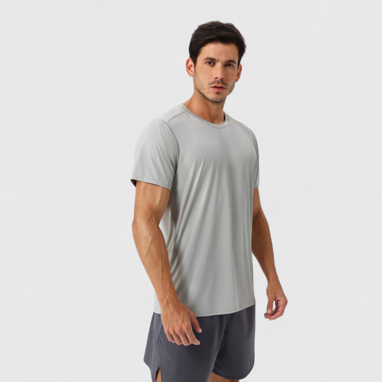 Anna-Kaci Active Men's Moisture-Wicking Short Sleeve T-Shirt with Soft Lightweight Fabric and Athletic Fit