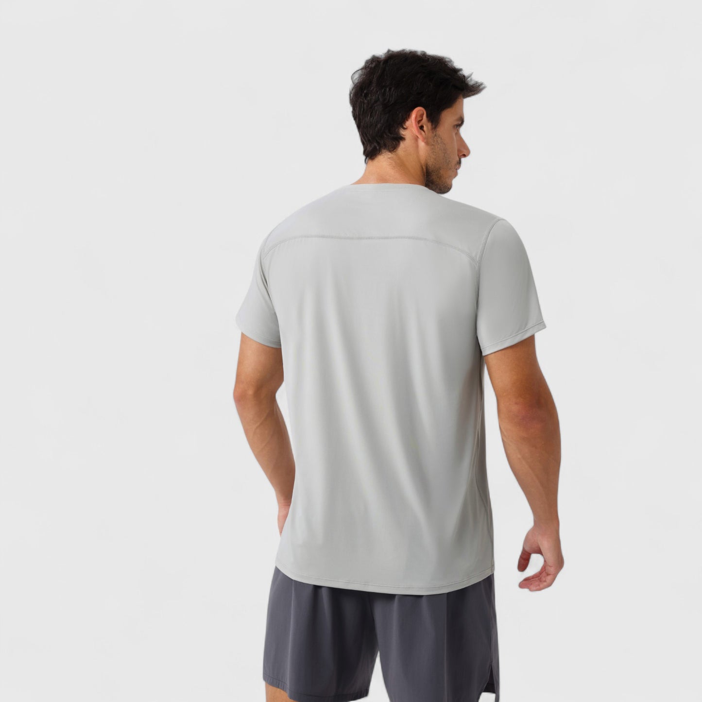 Anna-Kaci Active Men's Moisture-Wicking Short Sleeve T-Shirt with Soft Lightweight Fabric and Athletic Fit