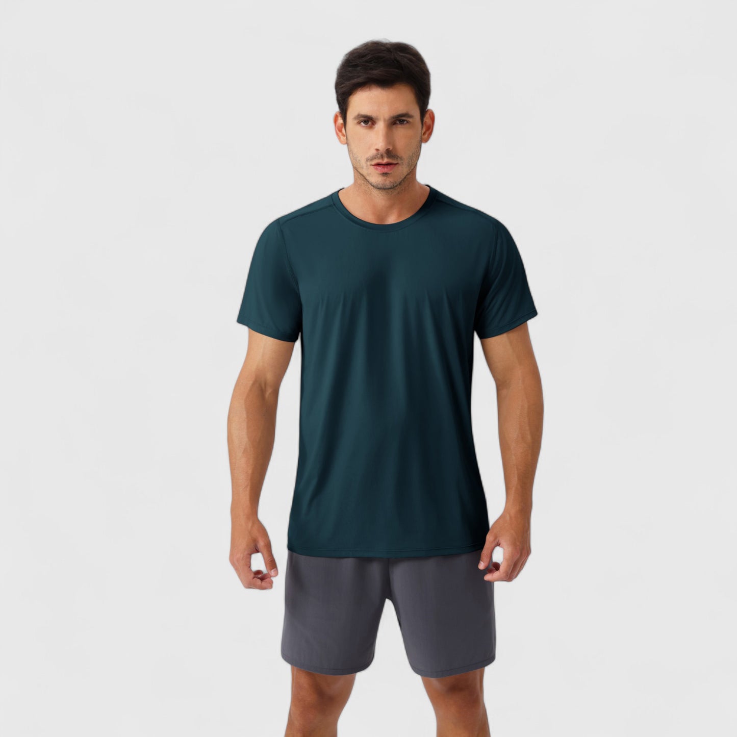 Anna-Kaci Active Men's Moisture-Wicking Short Sleeve T-Shirt with Soft Lightweight Fabric and Athletic Fit