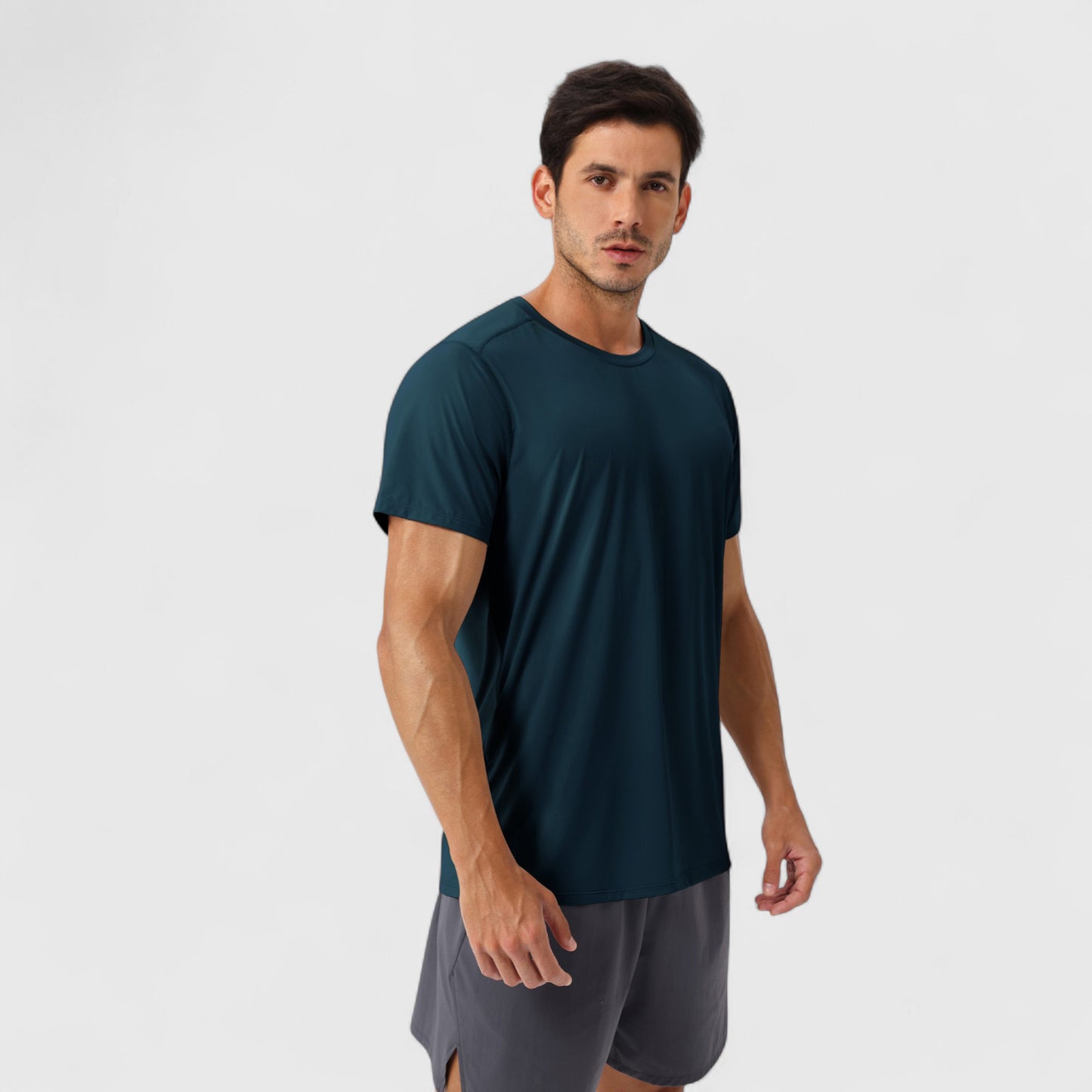 Anna-Kaci Active Men's Moisture-Wicking Short Sleeve T-Shirt with Soft Lightweight Fabric and Athletic Fit