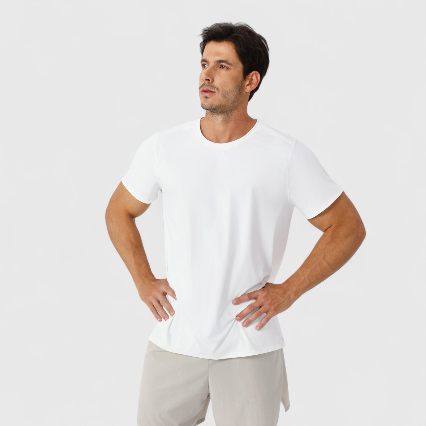 Anna-Kaci Active Men's Moisture-Wicking Short Sleeve T-Shirt with Soft Lightweight Fabric and Athletic Fit
