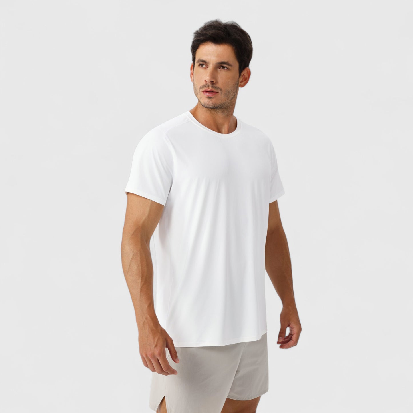 Anna-Kaci Active Men's Moisture-Wicking Short Sleeve T-Shirt with Soft Lightweight Fabric and Athletic Fit