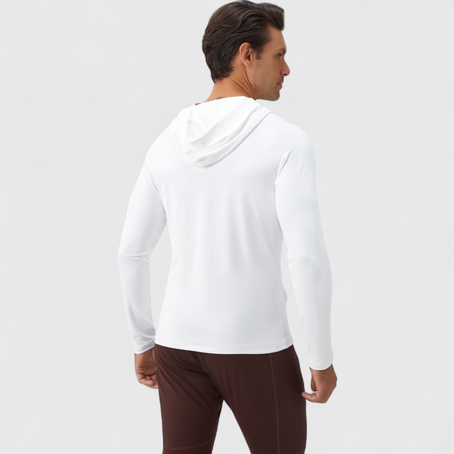 Anna-Kaci Active Men's Long Sleeve Pullover Hoodie with Front Kangaroo Pocket and Athletic Fit