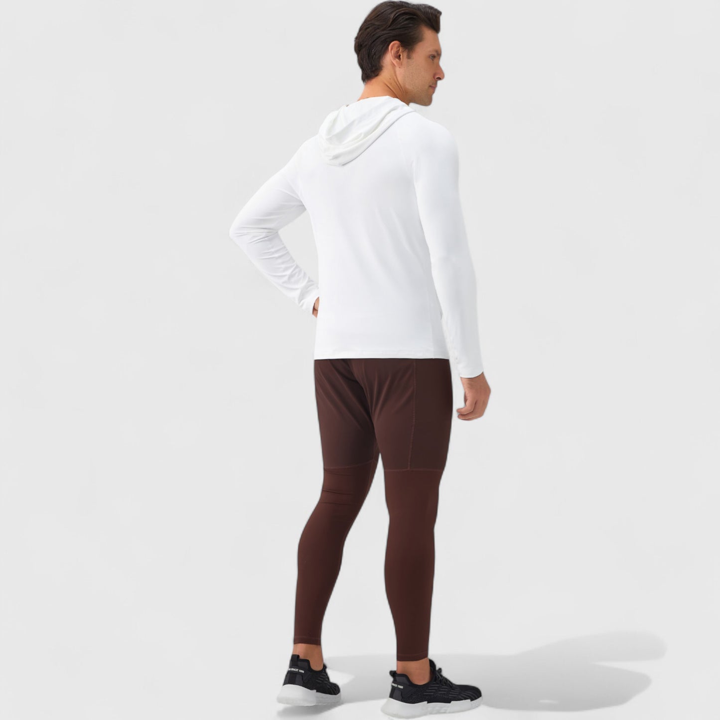 Anna-Kaci Active Men's Long Sleeve Pullover Hoodie with Front Kangaroo Pocket and Athletic Fit