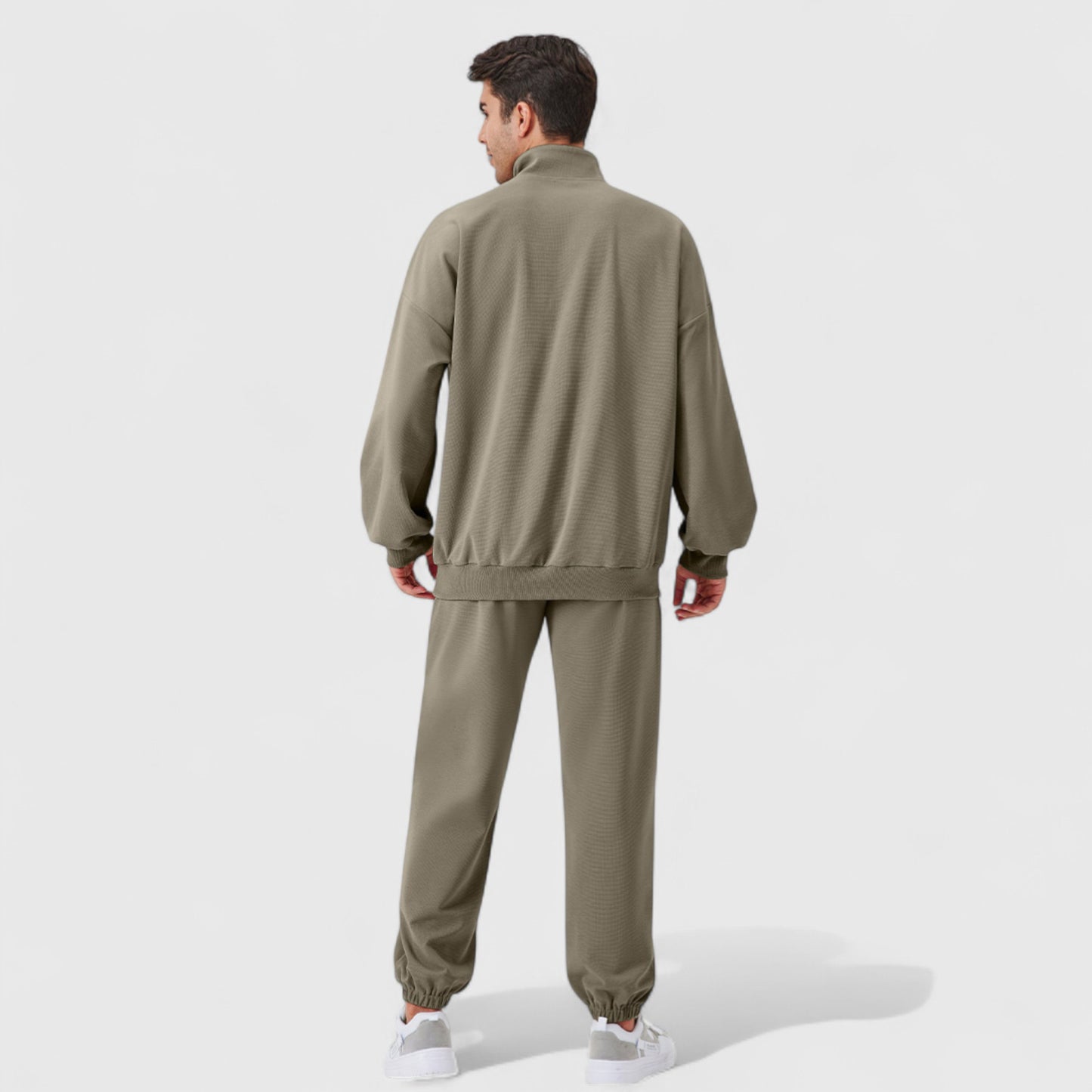 Anna-Kaci Active Men's Jogger Pants with Drawstring Waistband and Elastic Cuffs for Active Comfort