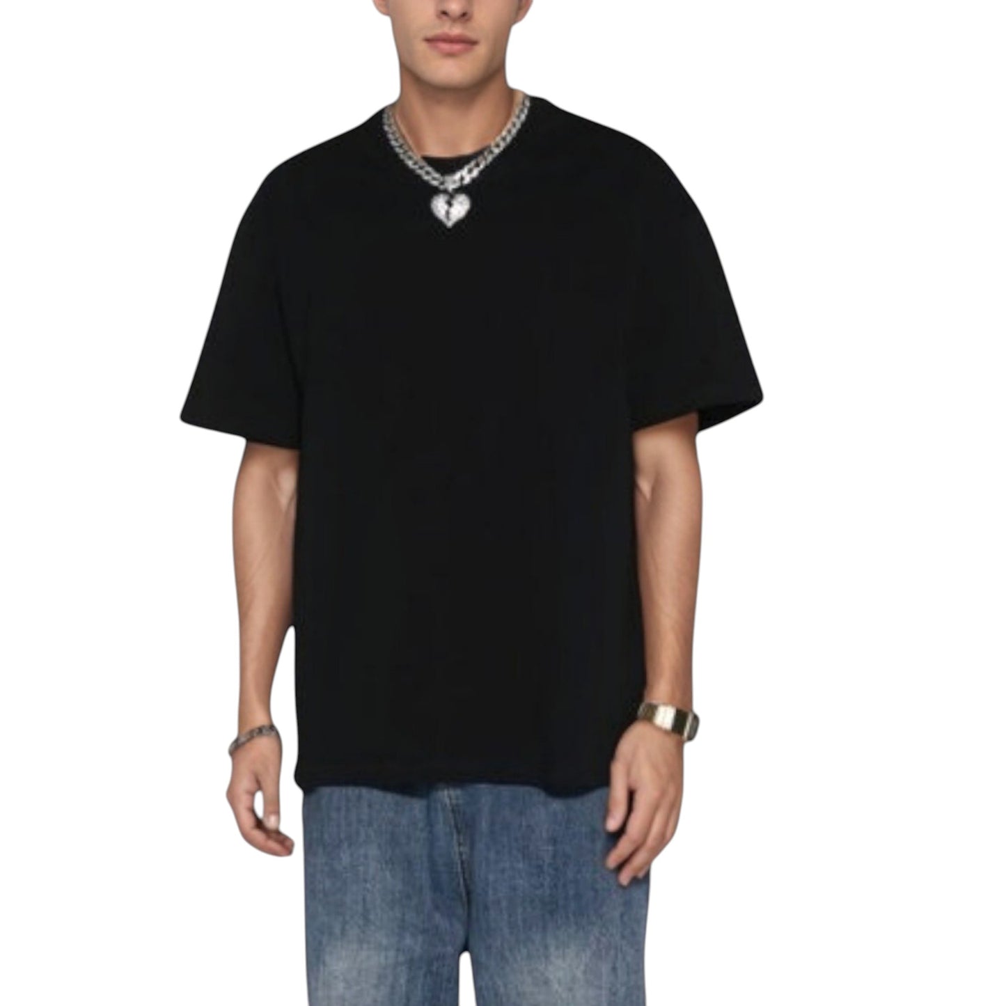 Anna-Kaci Active Men's Classic Short Sleeve Crew Neck T-Shirt with Relaxed Fit and Timeless Style
