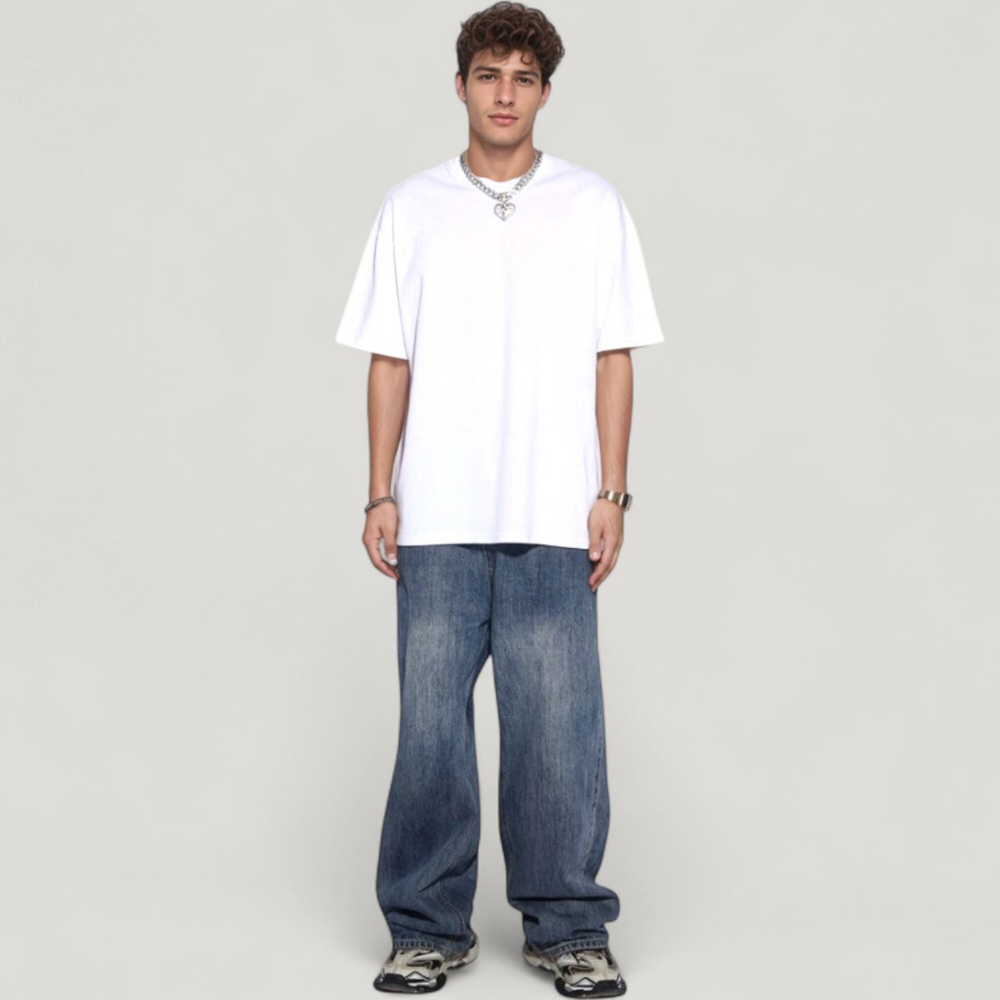 Anna-Kaci Active Men's Classic Short Sleeve Crew Neck T-Shirt with Relaxed Fit and Timeless Style
