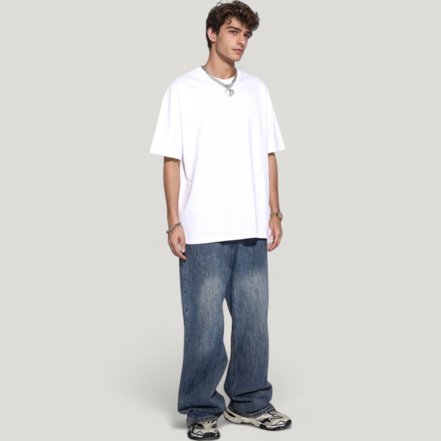 Anna-Kaci Active Men's Classic Short Sleeve Crew Neck T-Shirt with Relaxed Fit and Timeless Style