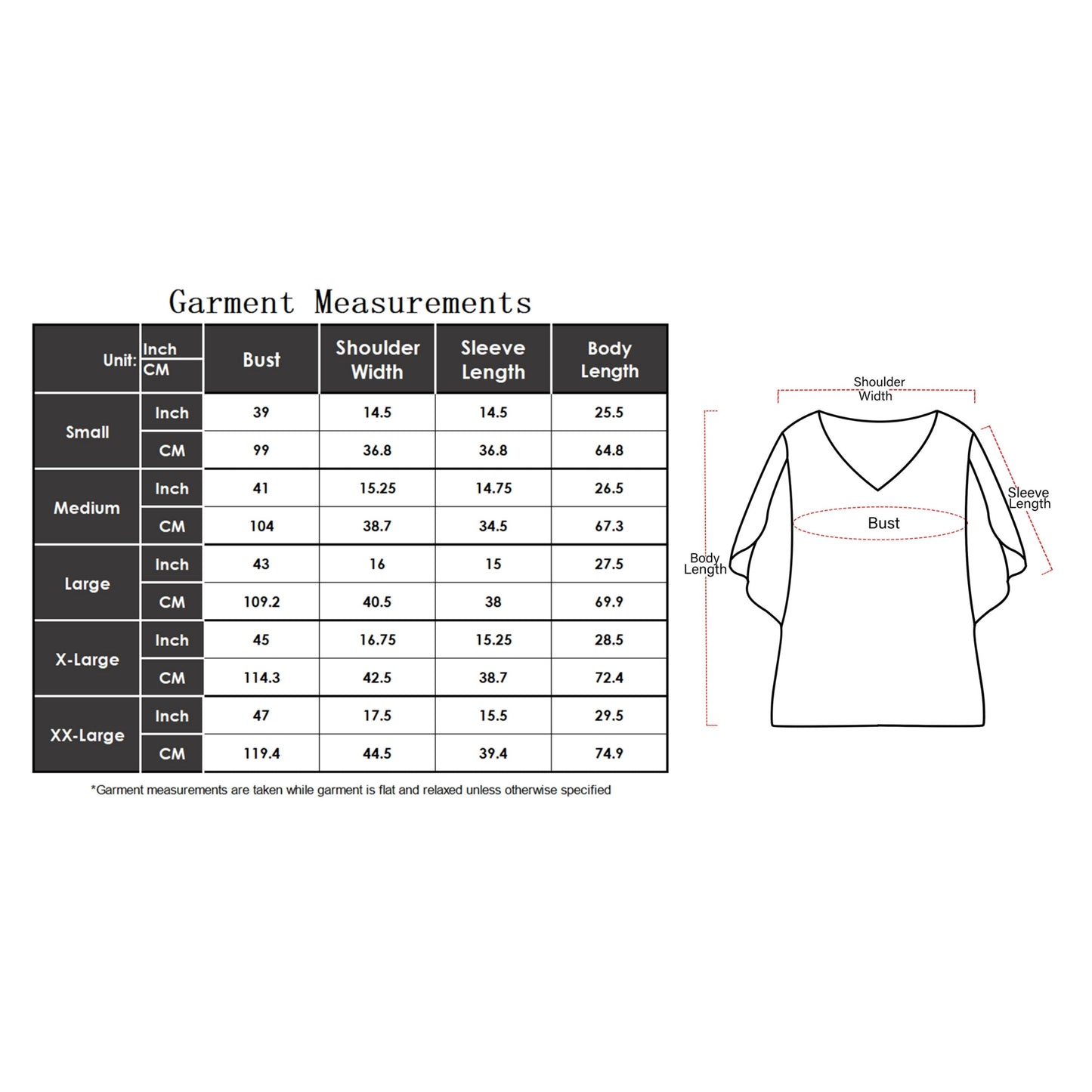 Anna-Kaci Women's V-Neck Flutter Sleeve Blouse with Shoulder Cut Details and Relaxed Draped Fit