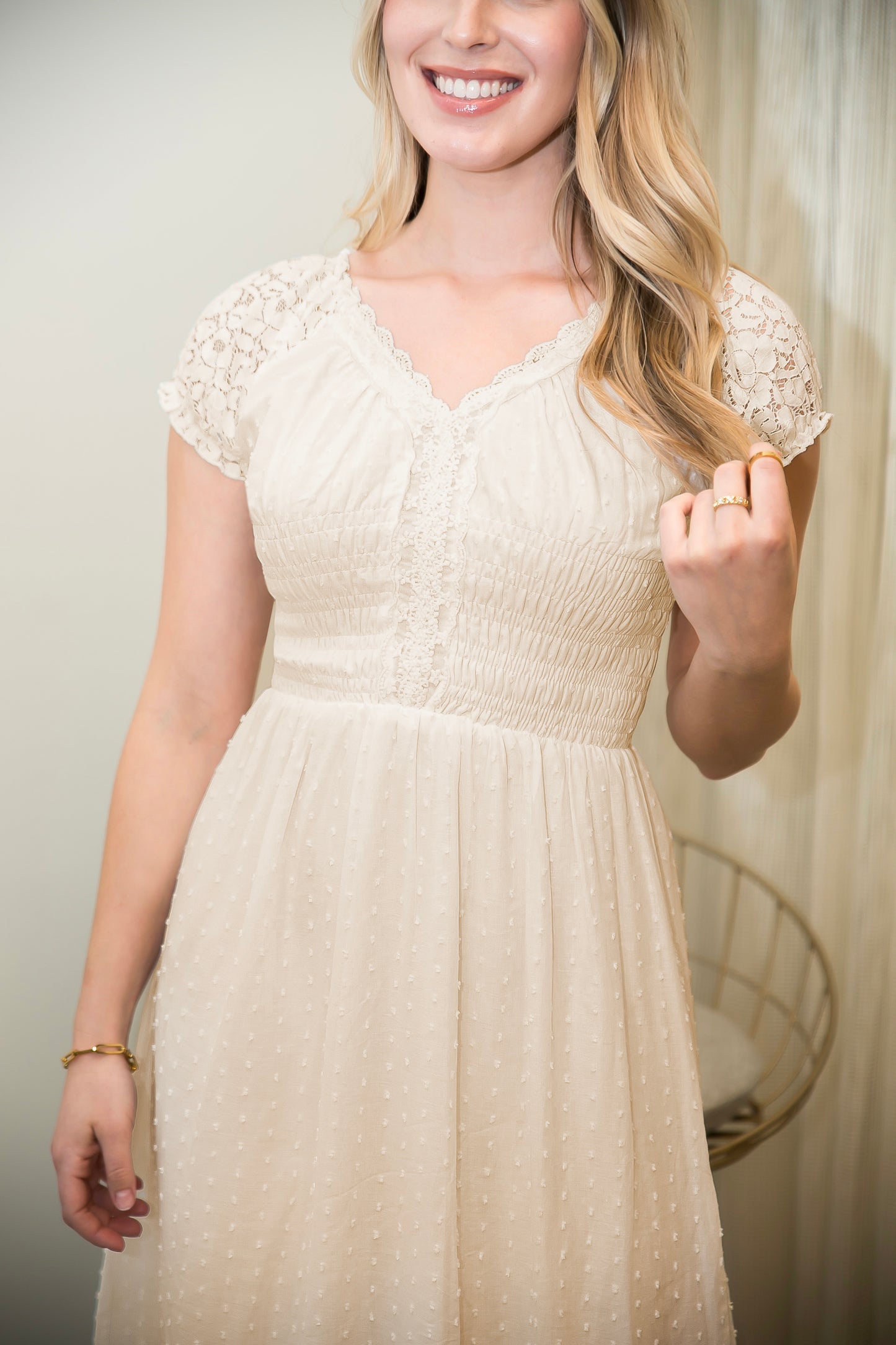 Renaissance Boho Lace Maxi Dress